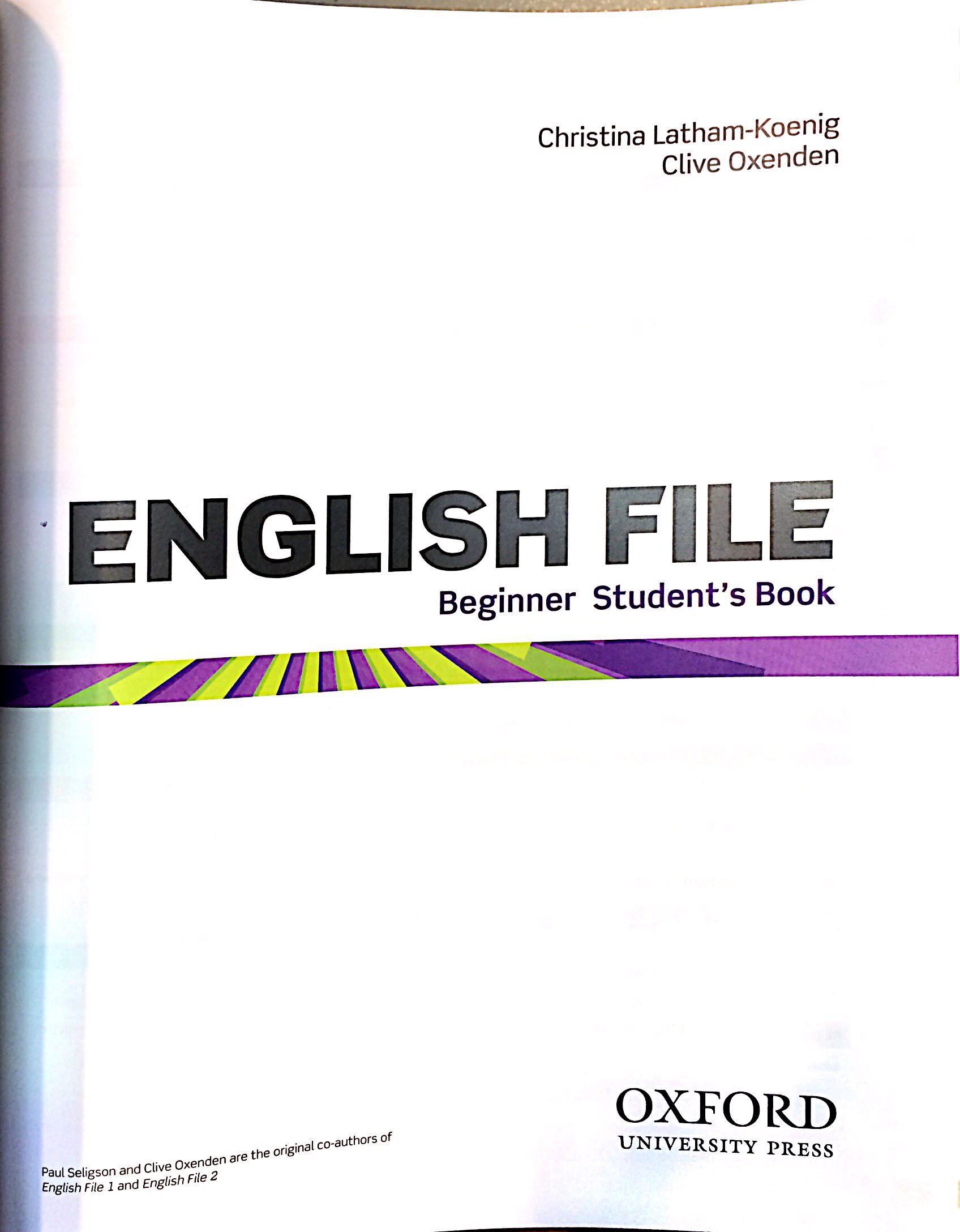 English File: Beginner: Student's Book & iTutor - FAHASA.COM
