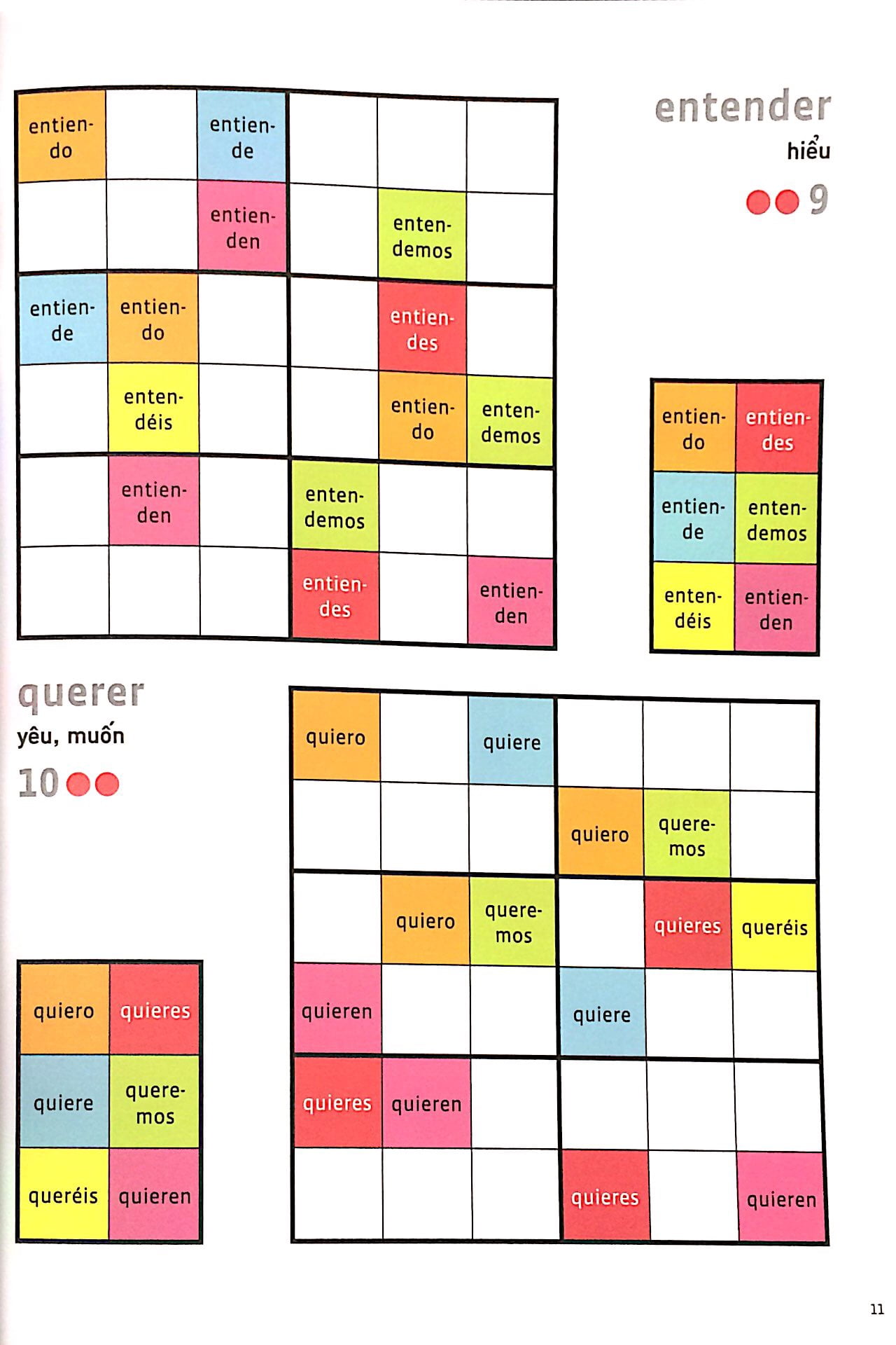 Espanol Wodoku A1-A2 - Vui Học Từ Vựng Với Ô Chữ Sudoku PDF