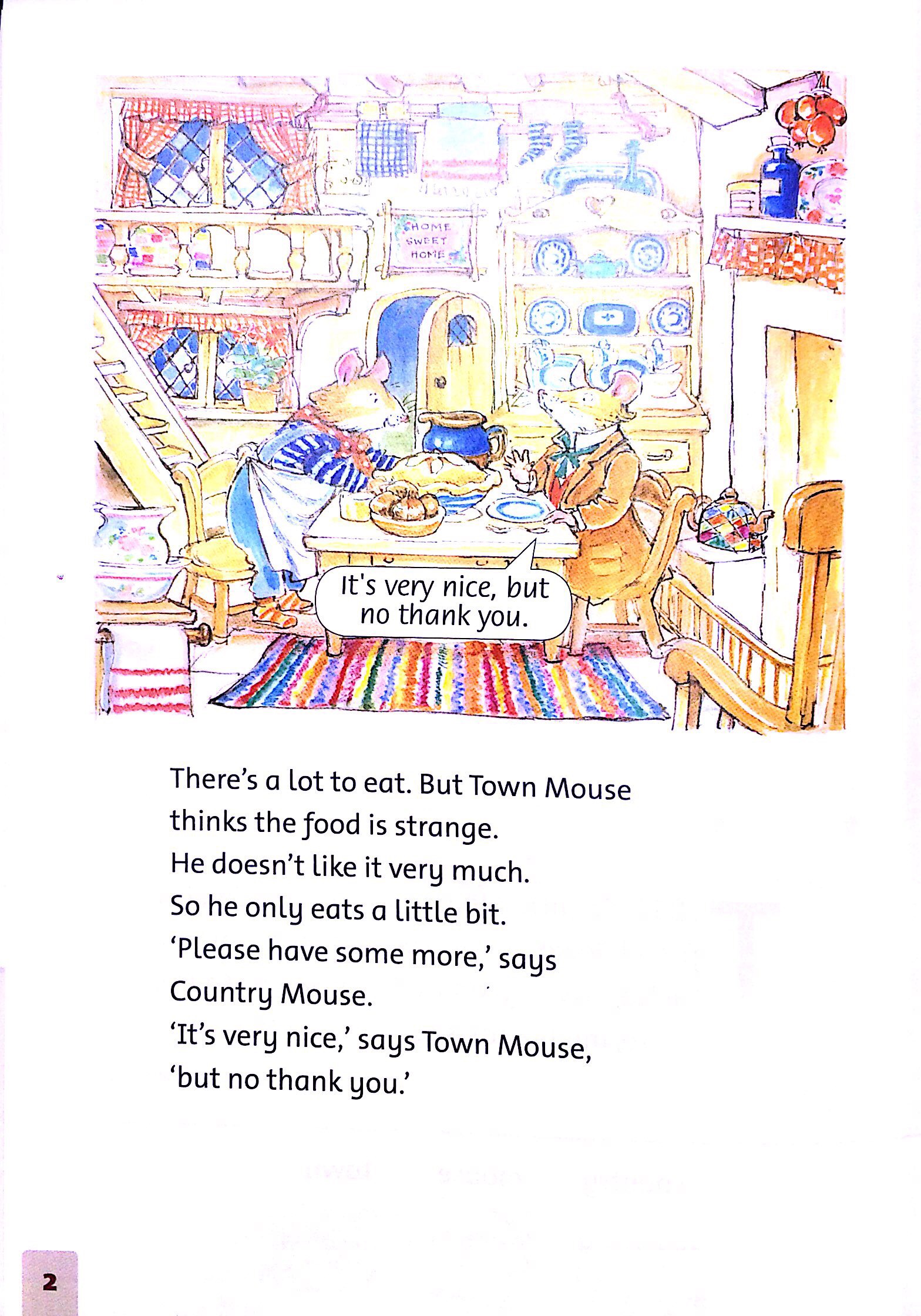 Family And Friends Readers 2: The Town Mouse And The Country Mouse