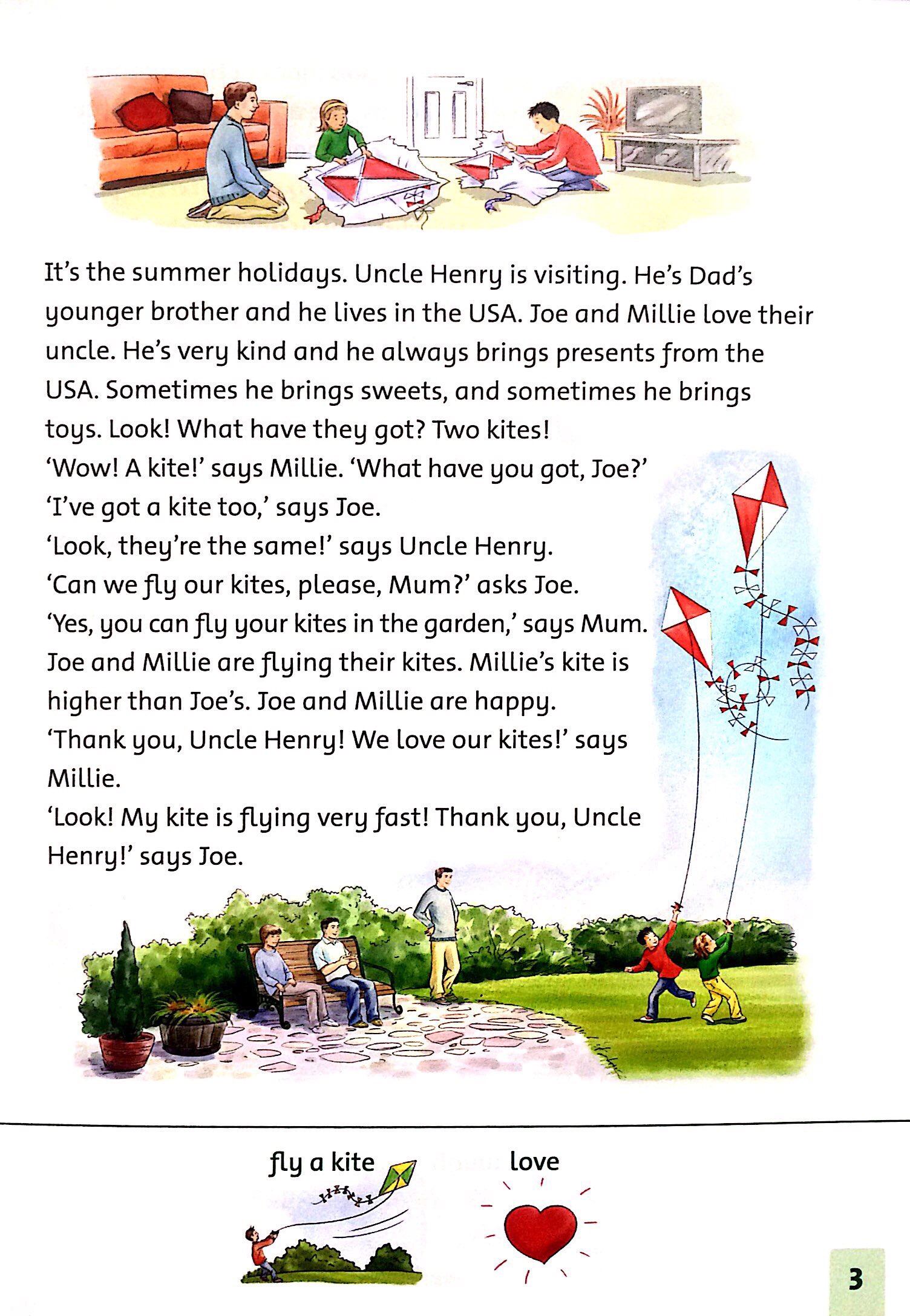 Family And Friends Readers 3: Two Kites