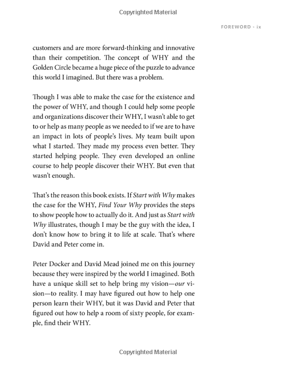 Find Your Why Pdf