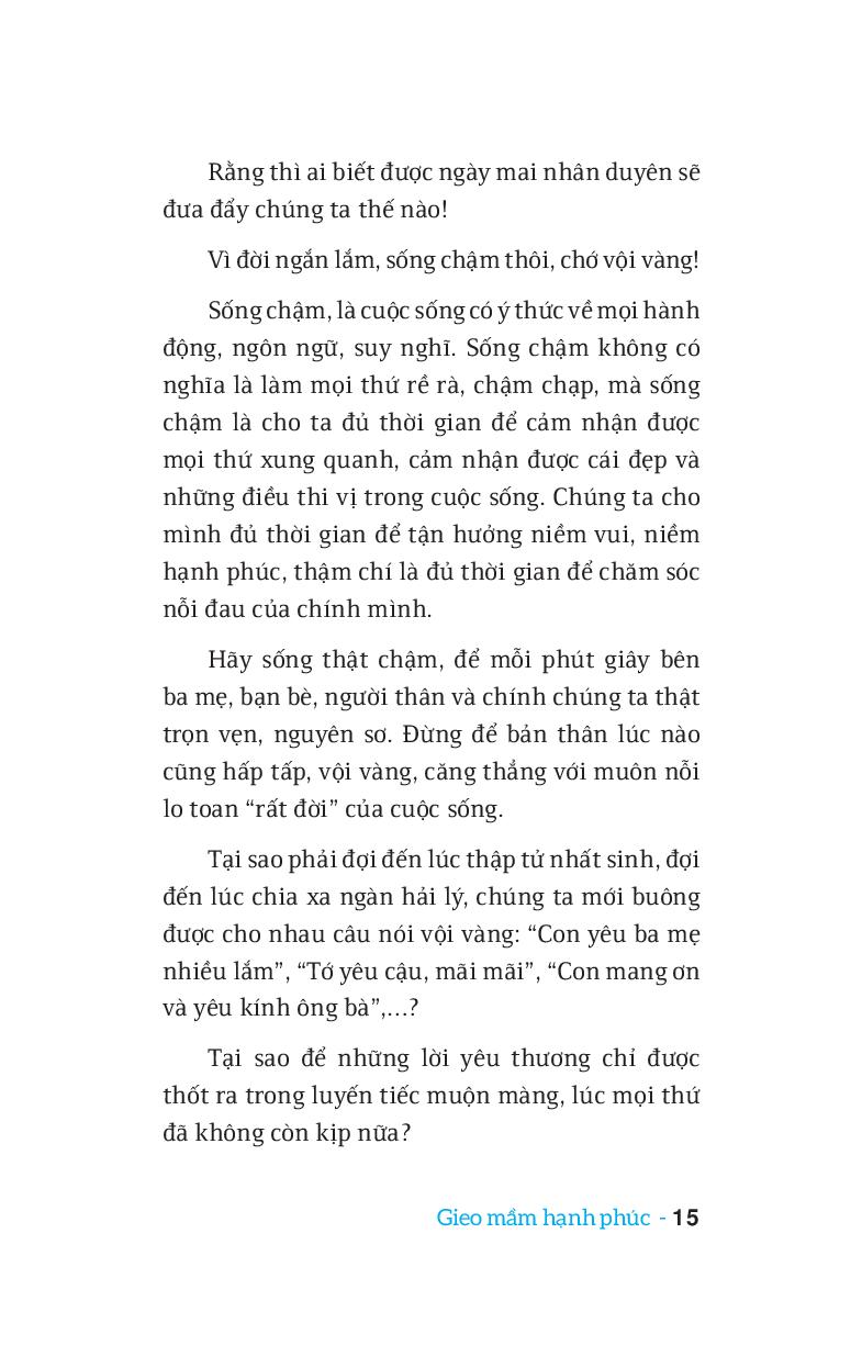 Gieo Mầm Hạnh Phúc PDF Gieo Mầm Hạnh Phúc PDF