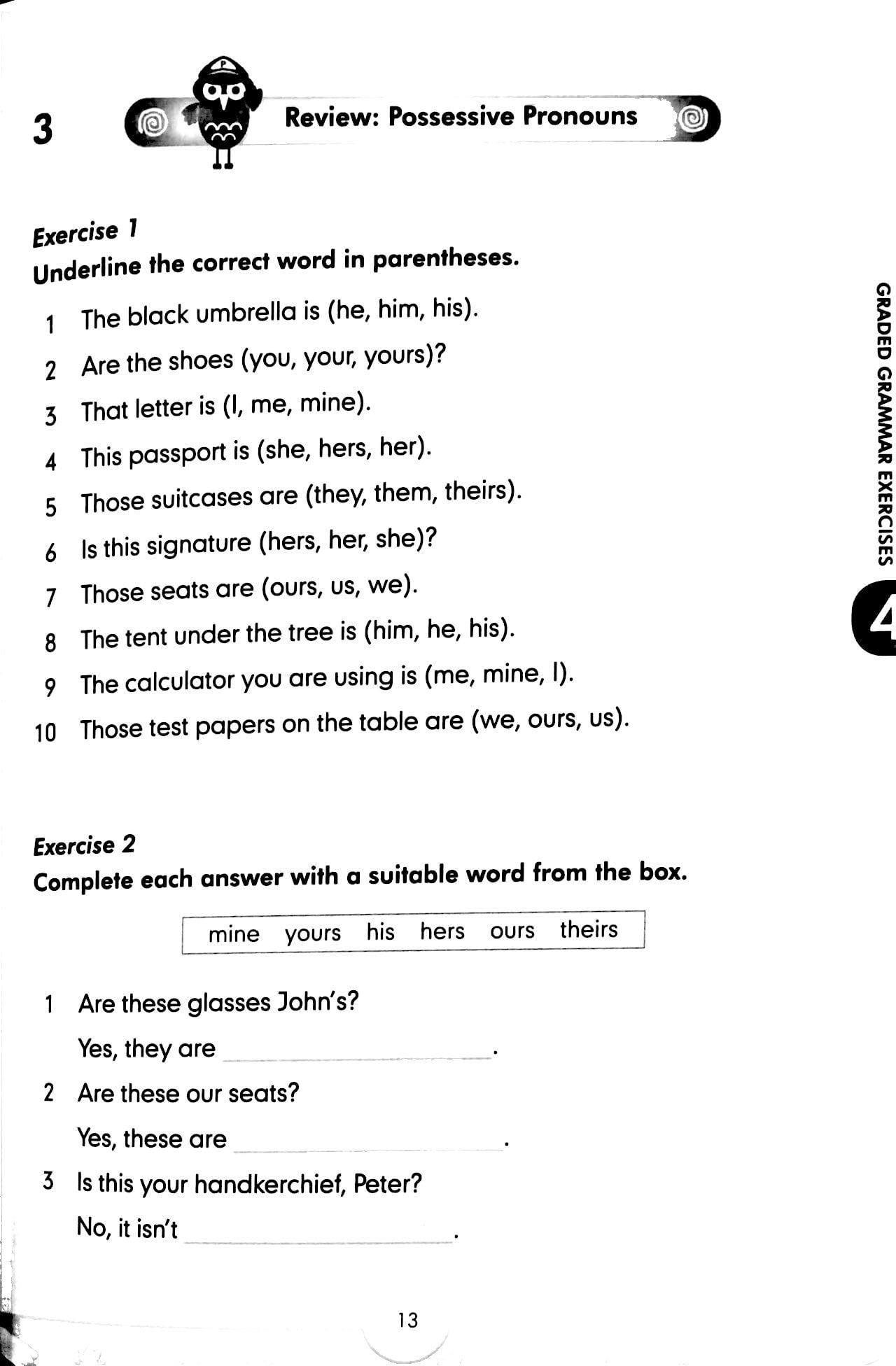 Graded Grammar Exercises 4 PDF - Tờ Khai Y Tế