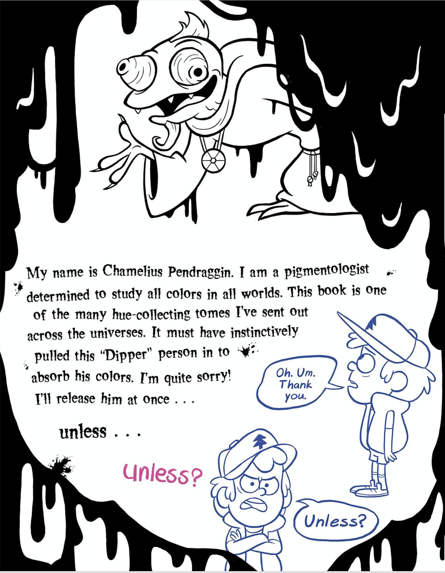 Gravity Falls Don't Color This Book! It's Cursed! (Art Of Coloring)