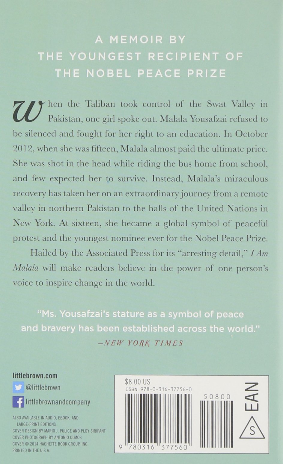 I Am Malala PDF đọc ebook online, epub online, nghe sách nói audio miễn phí. I Am Malala PDF đọc ebook online, epub online, nghe sách nói audio miễn phí.