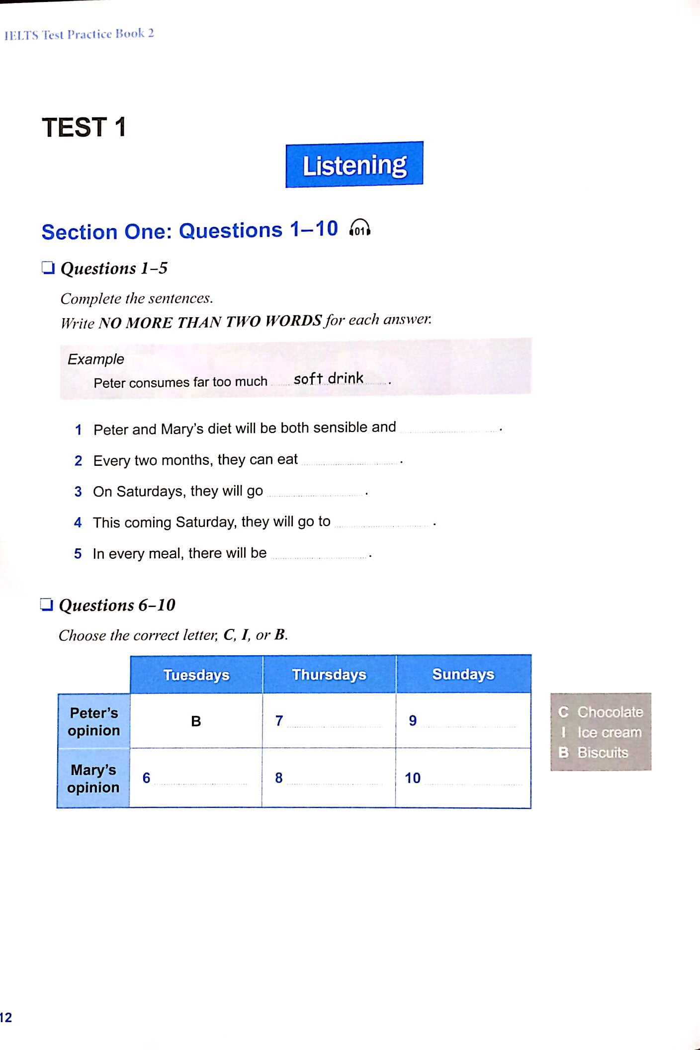 Practical Ielts Strategies - Test Practice Book 2 PDF - Tờ Khai Y Tế