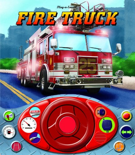 Fire Truck Steering Wheel Sound Book (Little Drivers Steering Wheel