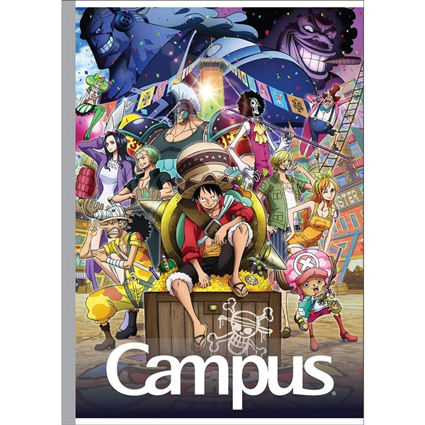 Vở Học Sinh B5 Kẻ Ngang Co Chấm 0 Trang đl 70g M2 Campus One Piece Stampede Nb Bops0