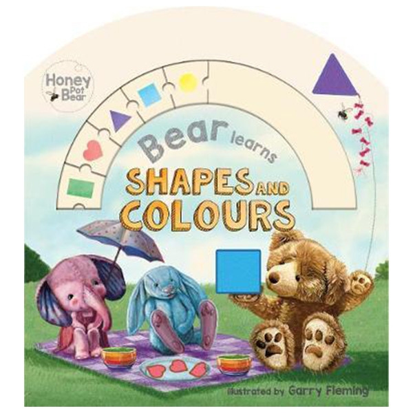 Honey Pot Bear Learns Shapes And Colours Abacus Book