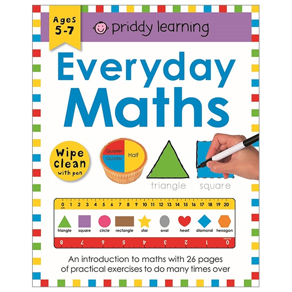Wipe Clean Workbook Everyday Maths - FAHASA.COM
