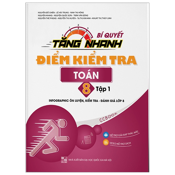 Bí Quyết Tăng Nhanh Điểm Kiểm Tra – Toán 8 – Tập 1