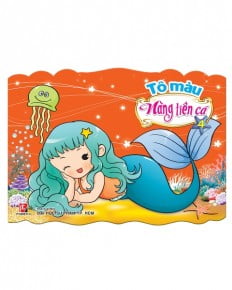 Bộ Tô Màu Nàng Tiên Cá - Tập 4