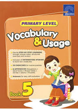 Primary Level Vocabulary & Usage Book 5 - FAHASA.COM