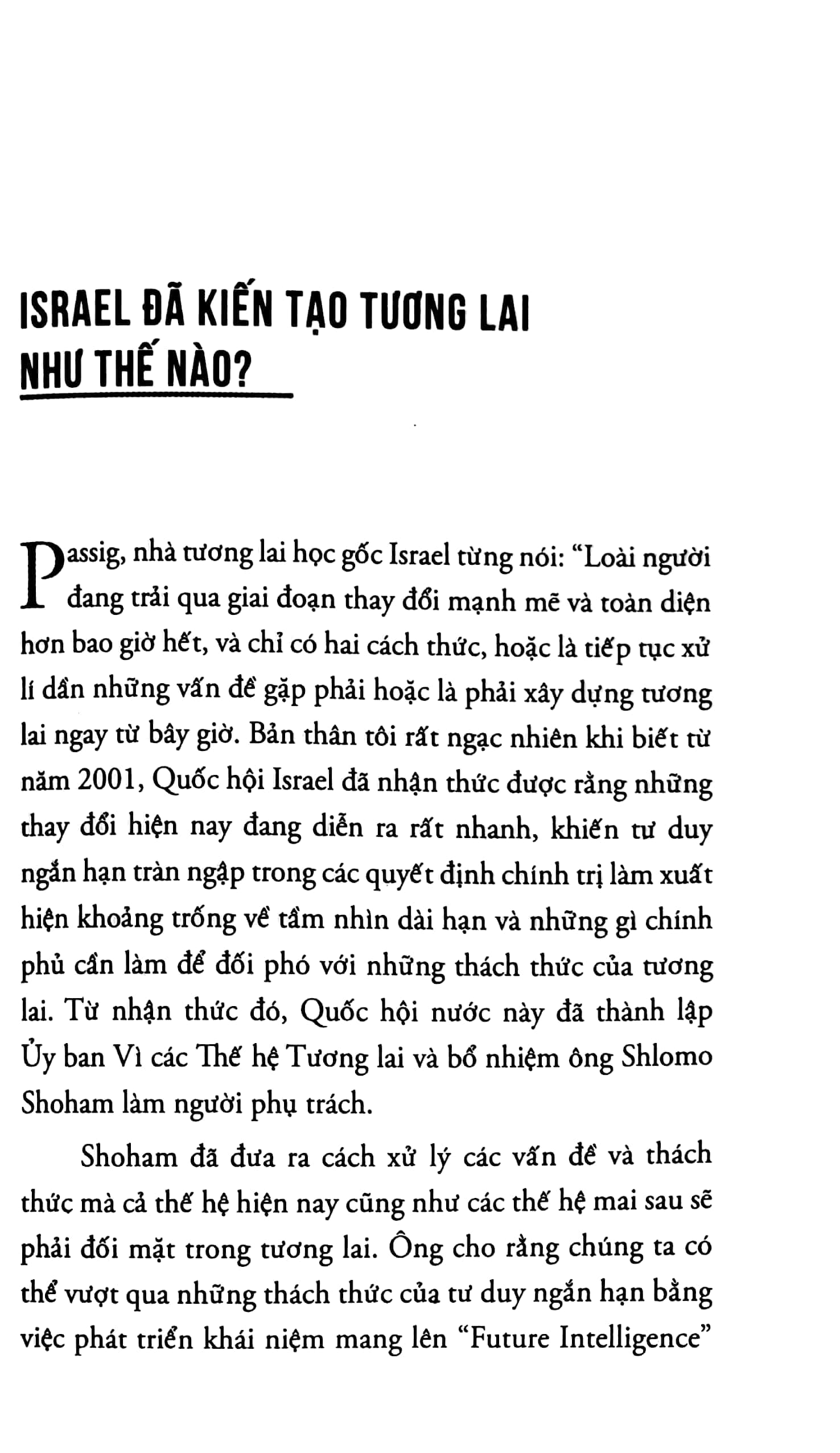 Israel Đã Kiến Tạo Tương Lai Như Thế Nào? PDF