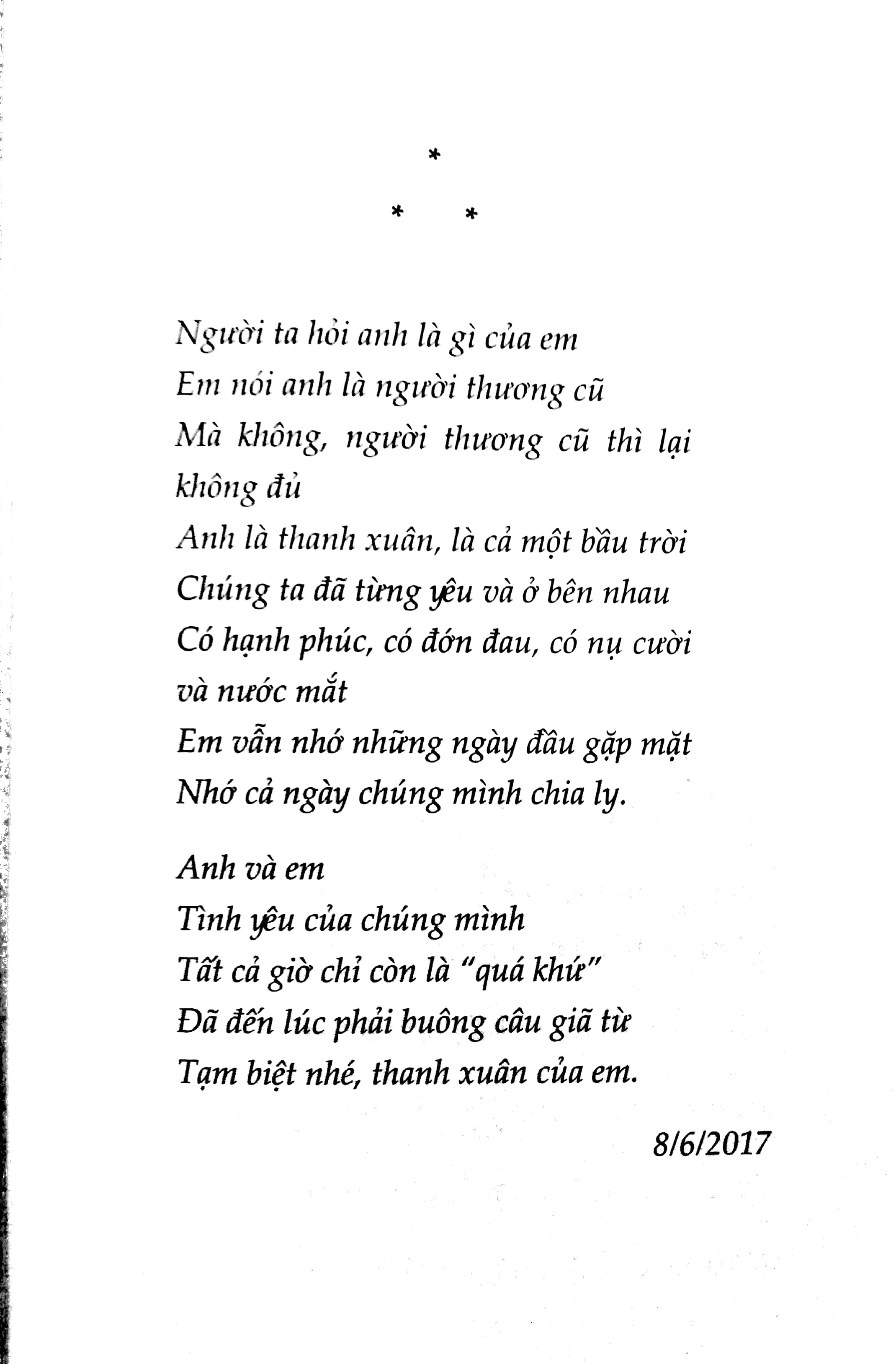 Lần Cuối Em Yêu Anh PDF