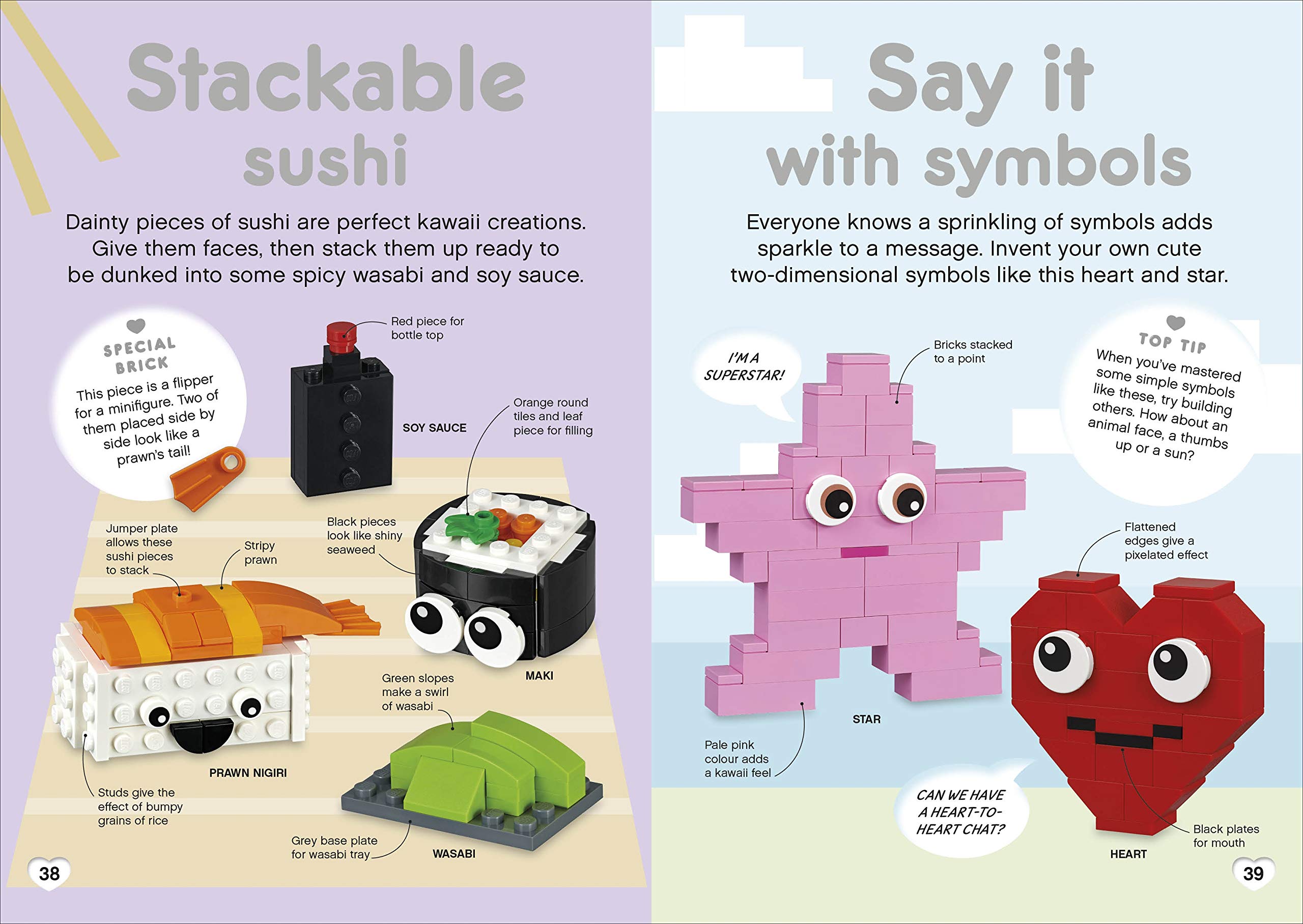 LEGO Cute Ideas With Exclusive Owlicorn Mini Model (Lego Book & Toys)