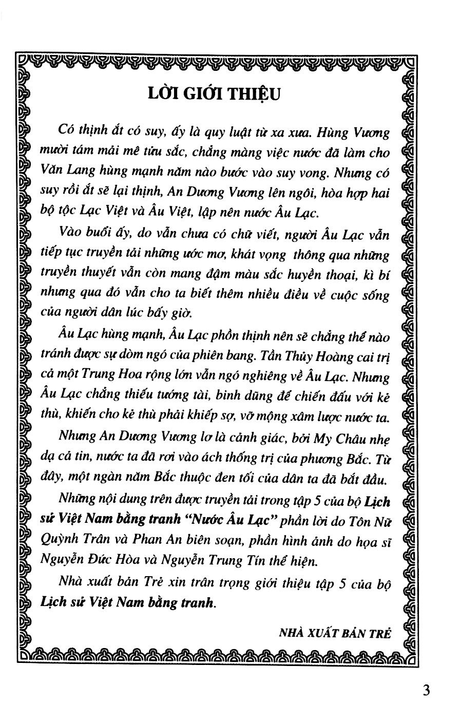 Lịch Sử Việt Nam Bằng Tranh 05: Nước Âu Lạc PDF đọc ebook online, epub online, nghe sách nói audio miễn phí.