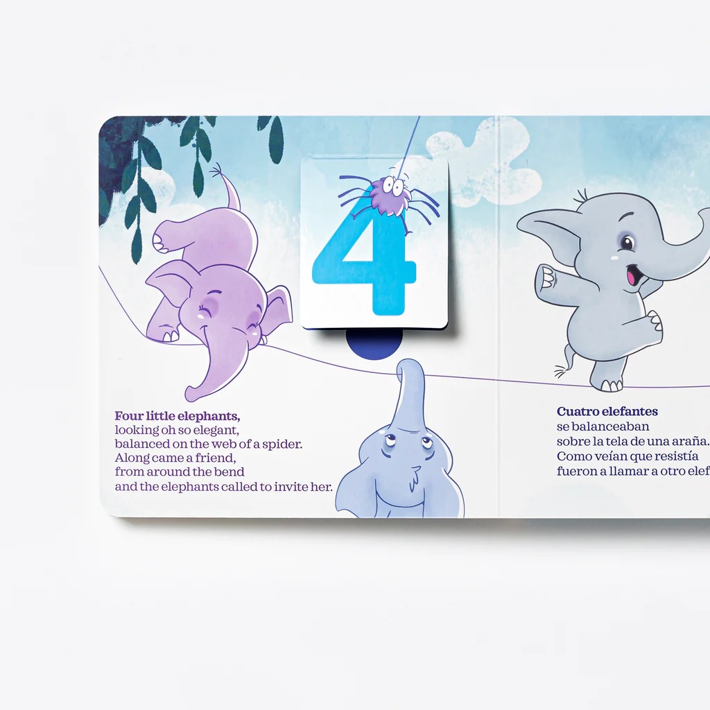 Little Elephants / Elefantitos: Bilingual Nursery Rhymes - FAHASA.COM