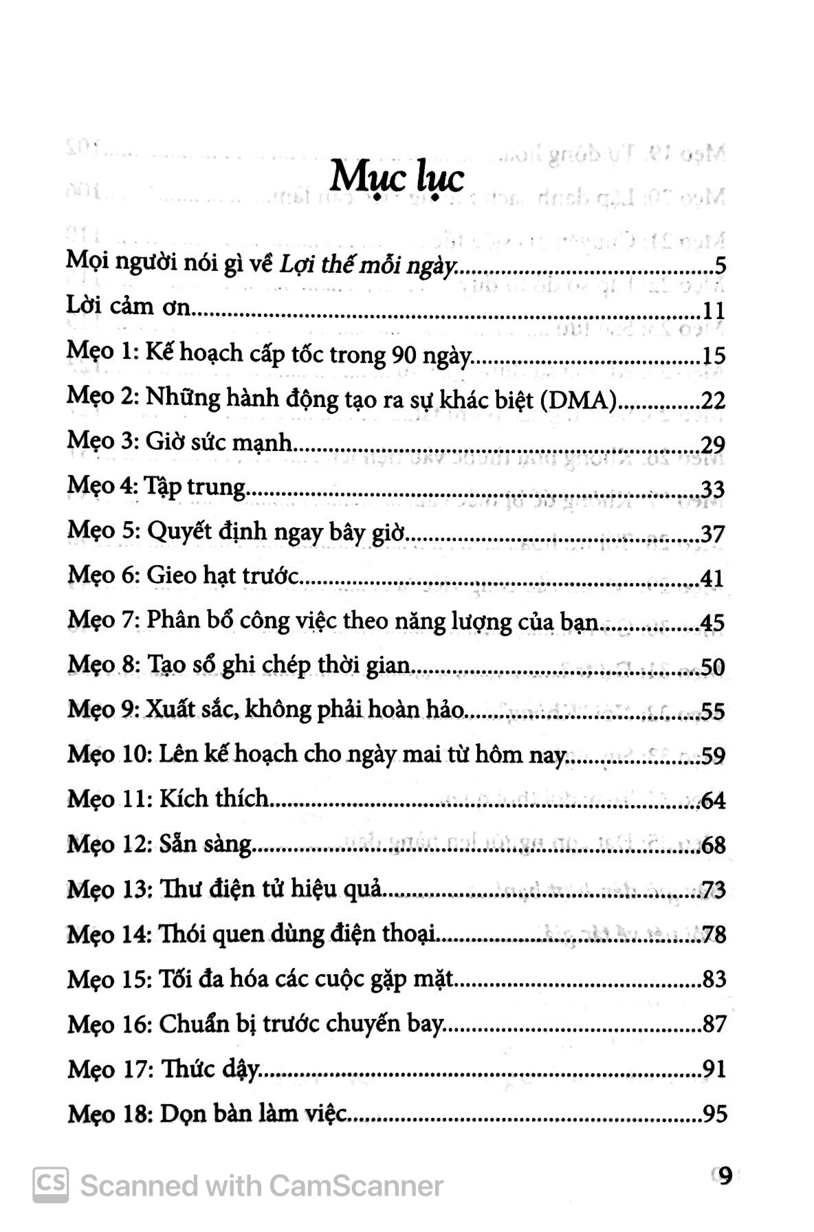 Lợi Thế Mỗi Ngày - 35 Mẹo Đơn Giản Để Nâng Cao Hiệu Suất Trong Công Việc PDF