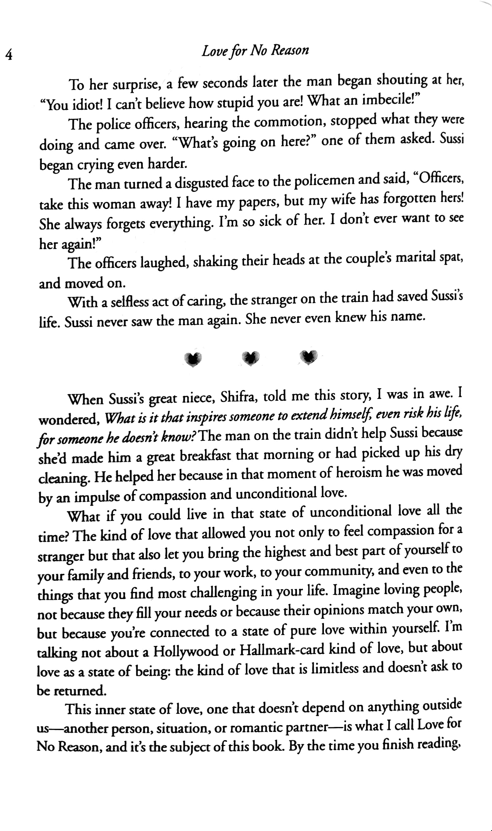 Love For No Reason 7 Steps to Creating a Life of Unconditional Love