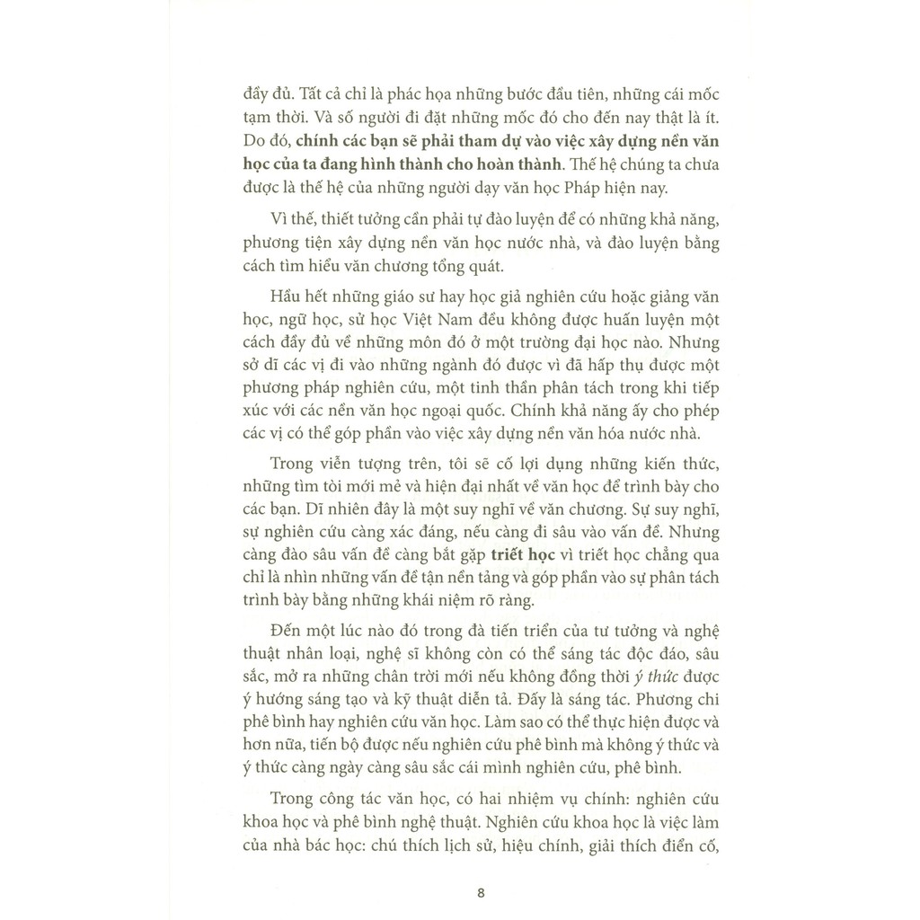 Bộ Lược Khảo Văn Học I - Những Vấn Đề Tổng Quát PDF