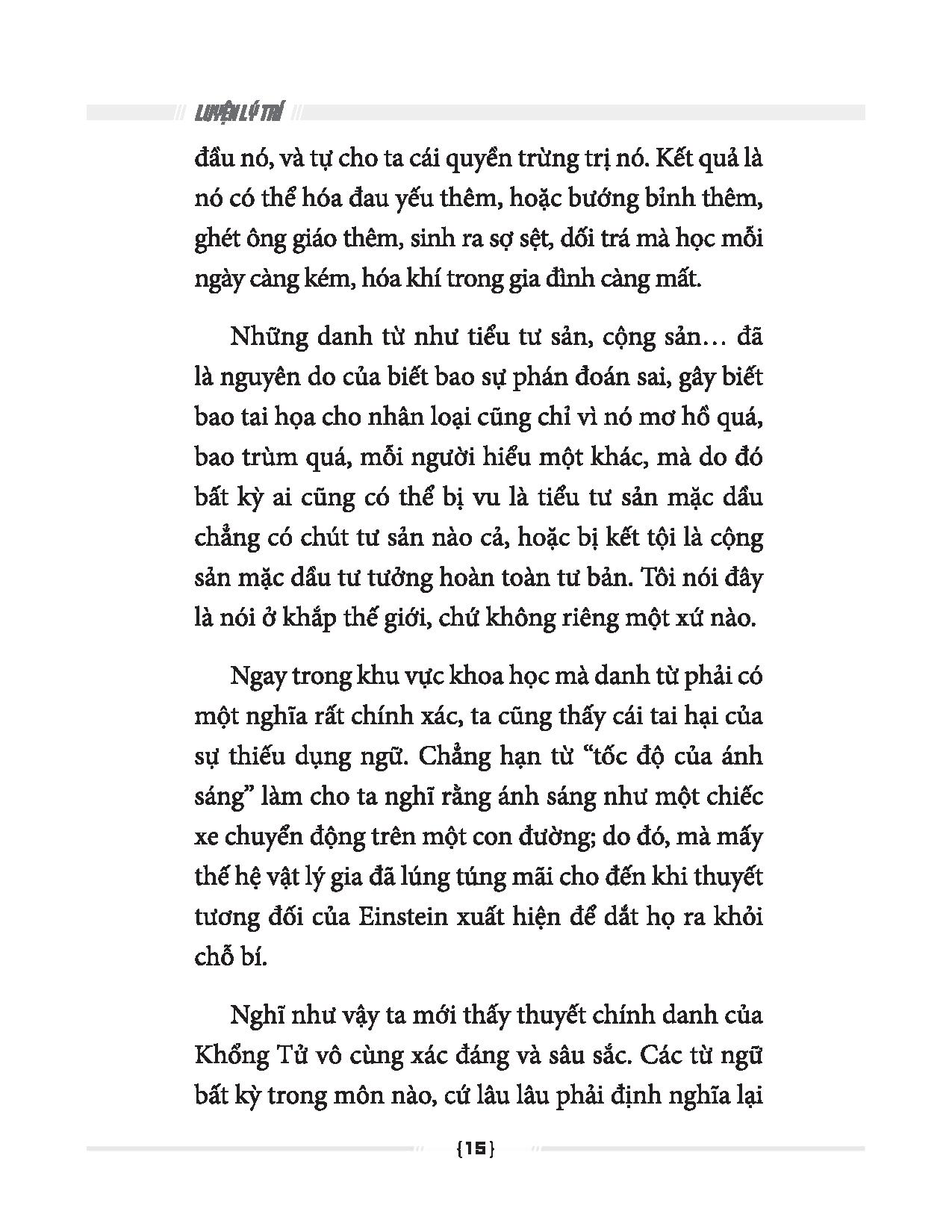 Luyện Lý Trí - Tư Duy Lí Tính - Nguyễn Hiến Lê PDF Luyện Lý Trí - Tư Duy Lí Tính - Nguyễn Hiến Lê PDF