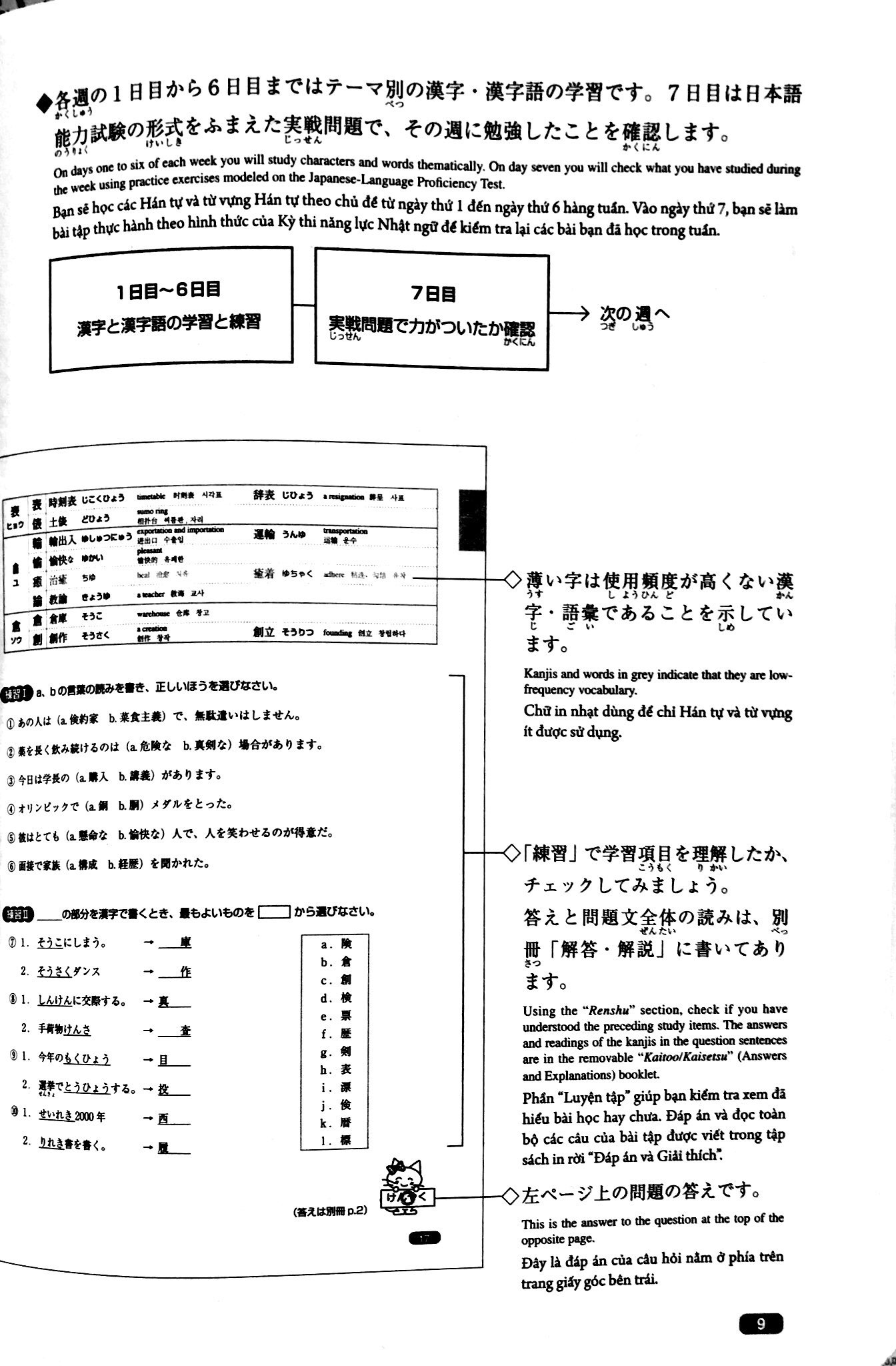 Luyện Thi Năng Lực Nhật Ngữ N1 – Hán Tự PDF đọc ebook online, epub online, nghe sách nói audio miễn phí.