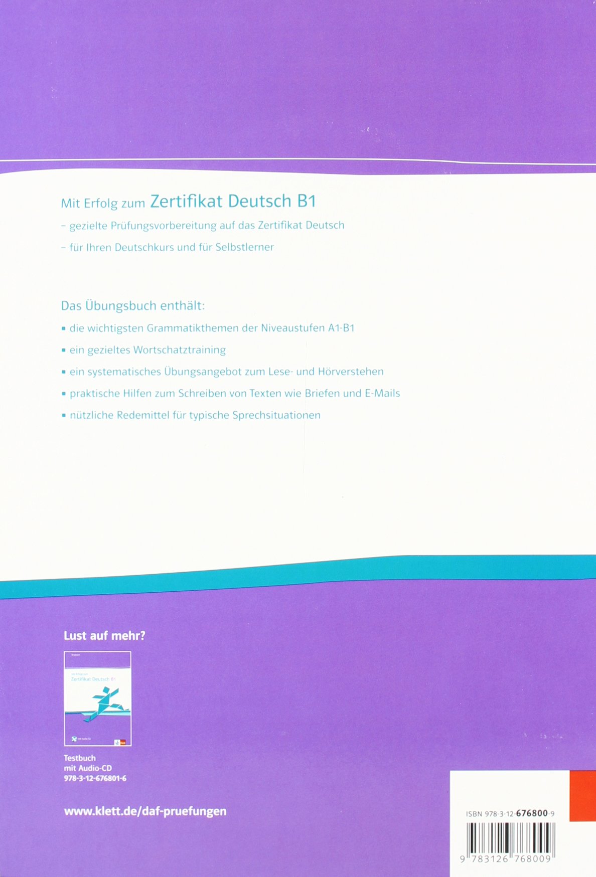 Mit Erfolg Zum Zertifikat Deutsch B1 Mit Erfolg zum Zertifikat Deutsch B1: Ubungsbuch & Audio-CD - FAHASA.COM