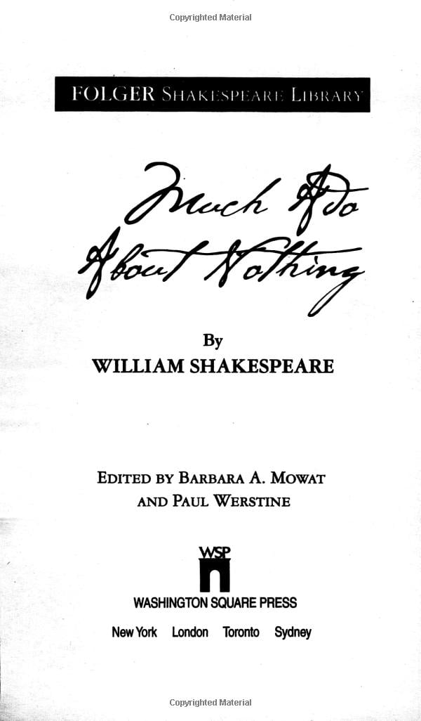 Much ADO about Nothing - FAHASA.COM