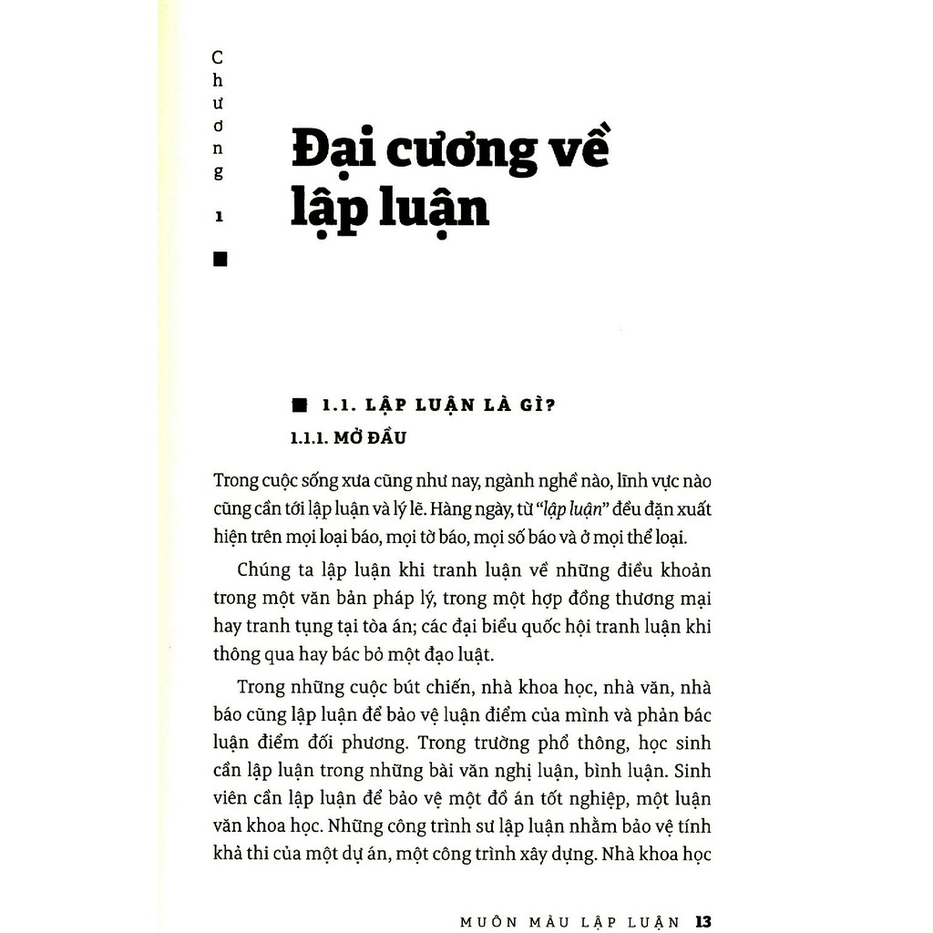 Muôn Màu Lập Luận - Tiếng Việt Giàu Đẹp PDF