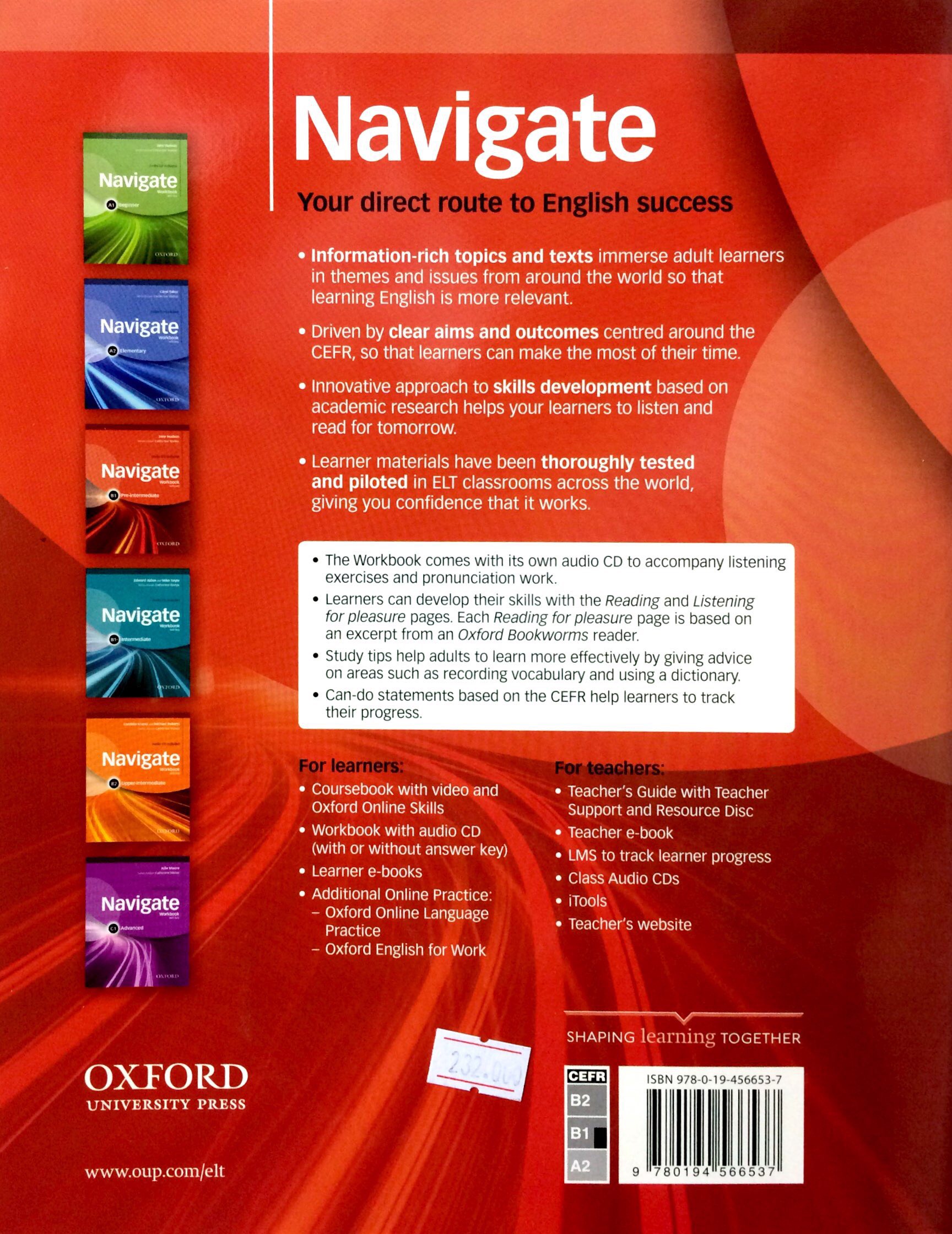 Navigate: Pre-Intermediate B1: Workbook with CD (with Key)