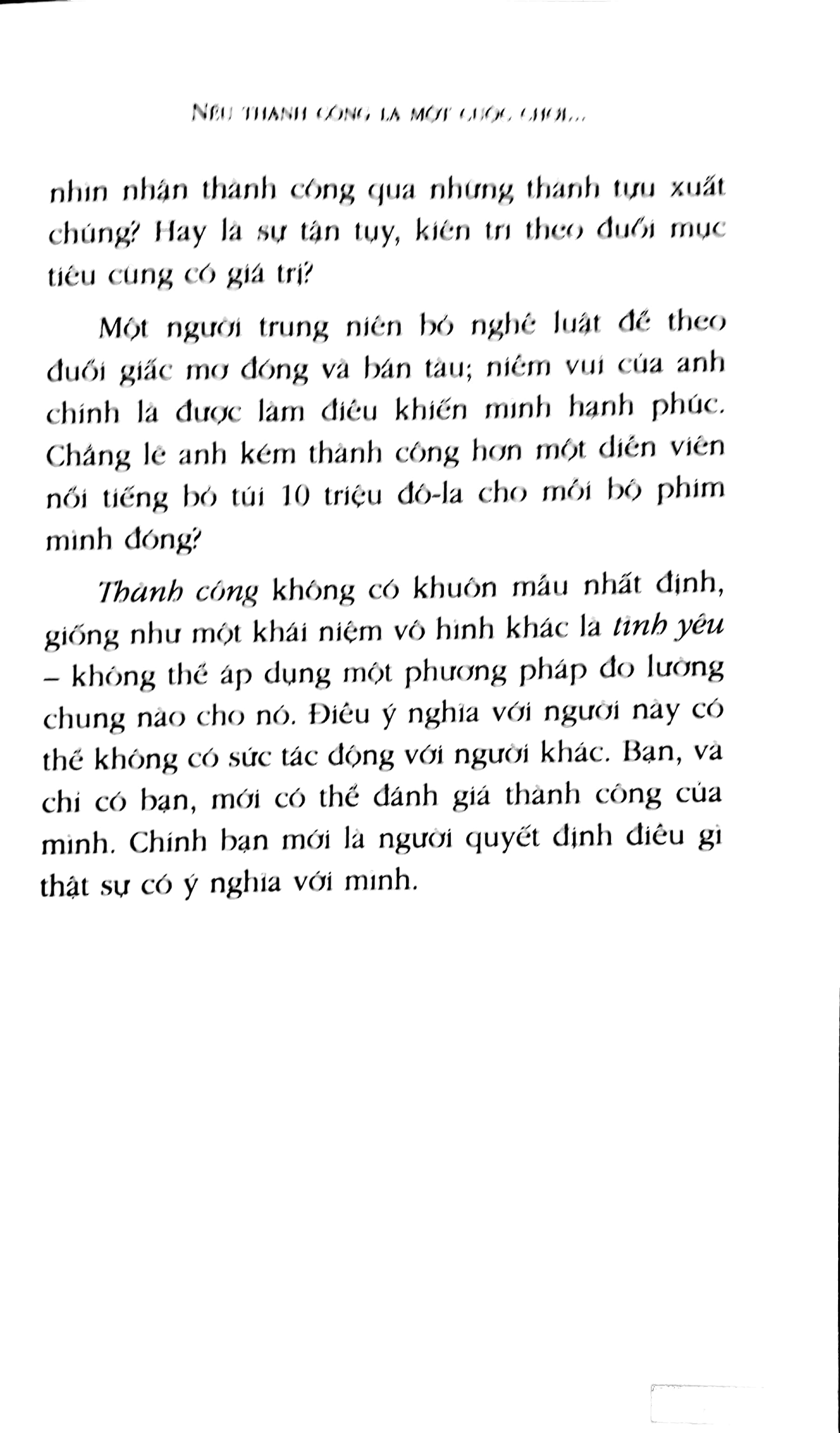 Nếu Thành Công Là Một Cuộc Chơi 2018 PDF Nếu Thành Công Là Một Cuộc Chơi 2018 PDF