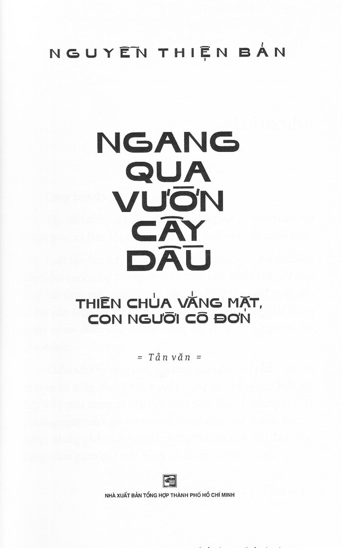 Ngang Qua Vườn Cây Dầu PDF đọc ebook online, epub online, nghe sách nói audio miễn phí. Ngang Qua Vườn Cây Dầu PDF đọc ebook online, epub online, nghe sách nói audio miễn phí.