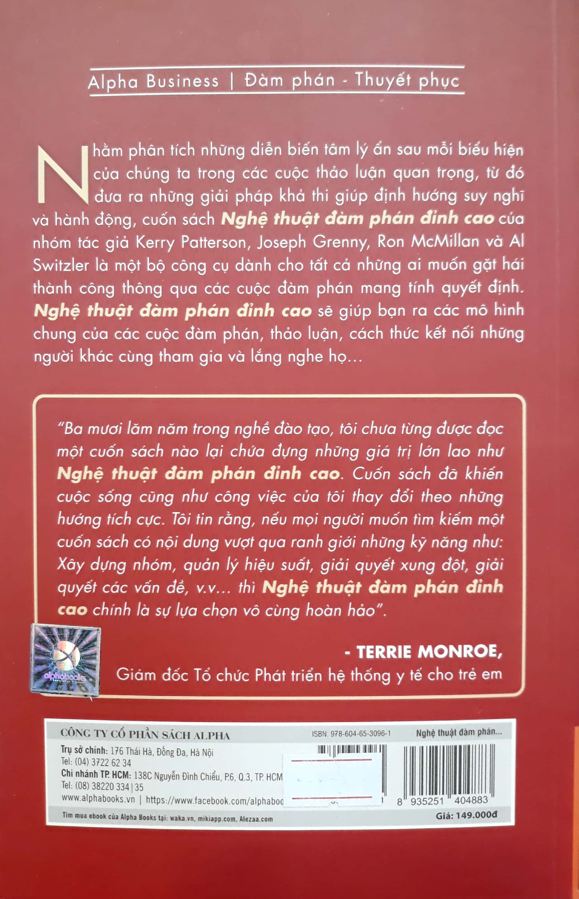 Nghệ Thuật Đàm Phán Đỉnh Cao PDF đọc ebook online, epub online, nghe sách nói audio miễn phí.