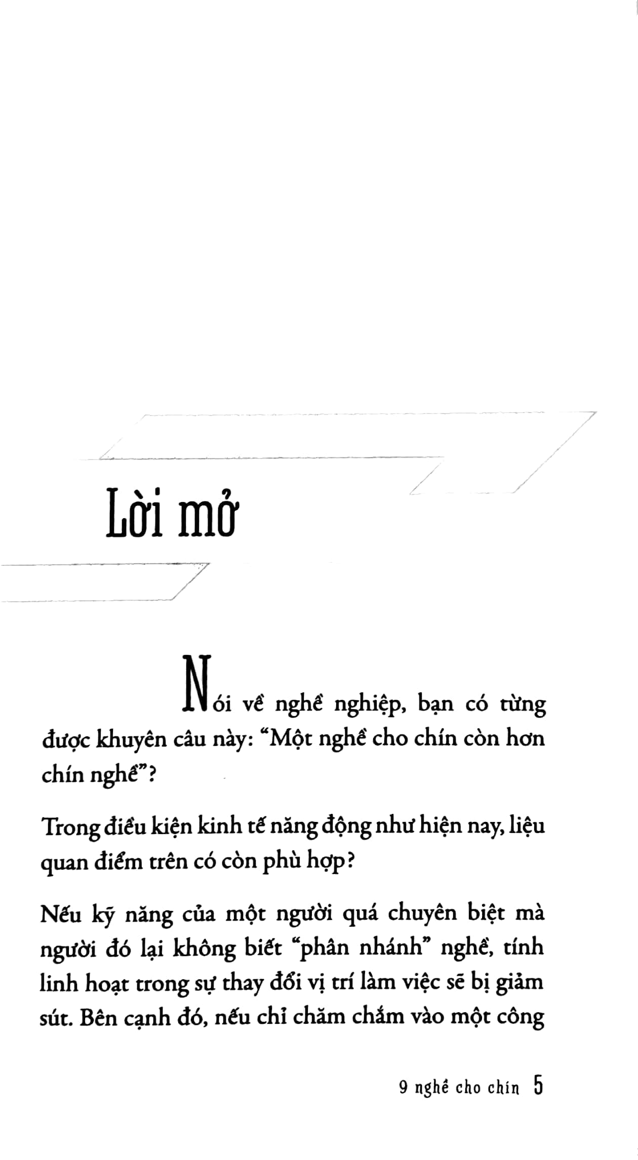 Nghĩ Thử Làm Thật - 9 Nghề Cho Chín PDF Nghĩ Thử Làm Thật - 9 Nghề Cho Chín PDF