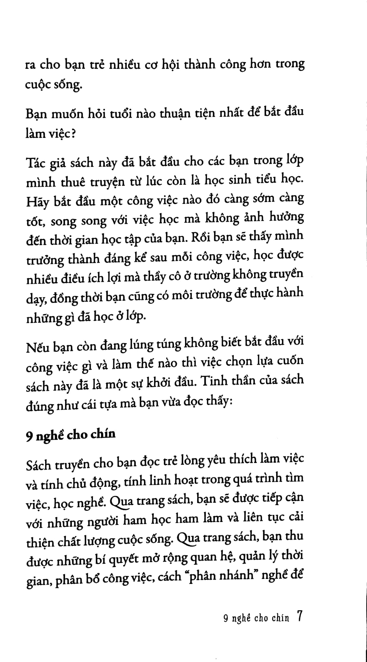 Nghĩ Thử Làm Thật - 9 Nghề Cho Chín PDF Nghĩ Thử Làm Thật - 9 Nghề Cho Chín PDF