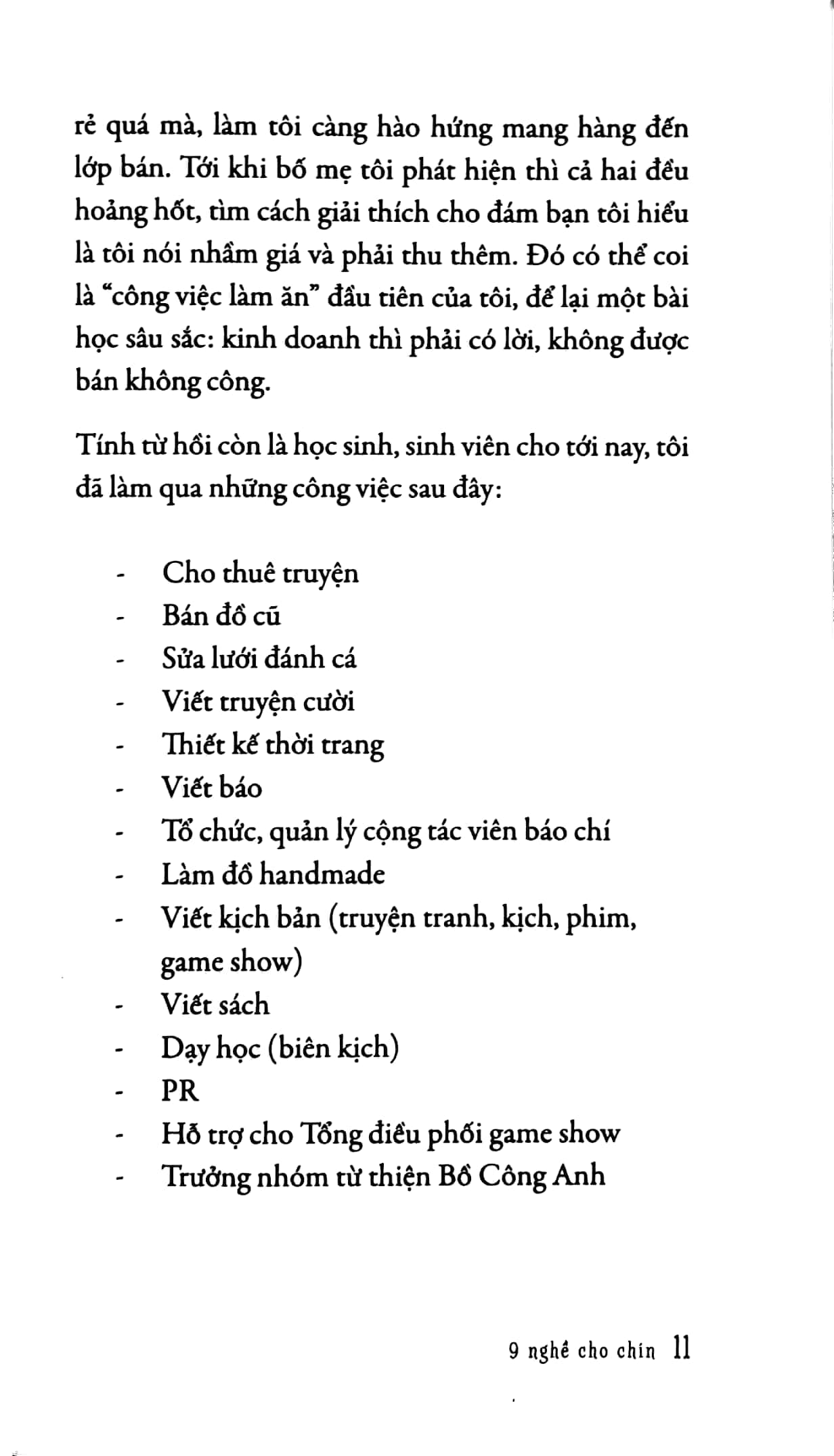Nghĩ Thử Làm Thật - 9 Nghề Cho Chín PDF Nghĩ Thử Làm Thật - 9 Nghề Cho Chín PDF