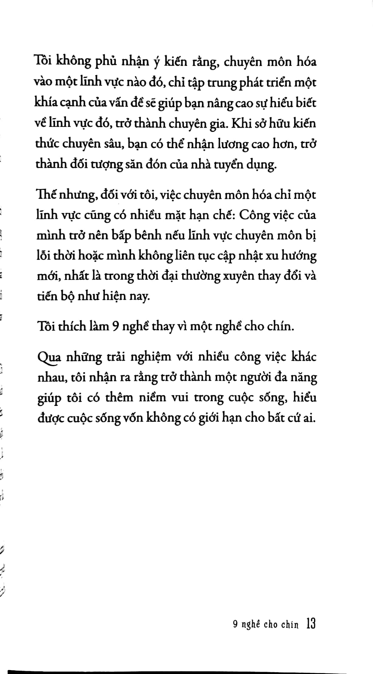 Nghĩ Thử Làm Thật - 9 Nghề Cho Chín PDF Nghĩ Thử Làm Thật - 9 Nghề Cho Chín PDF