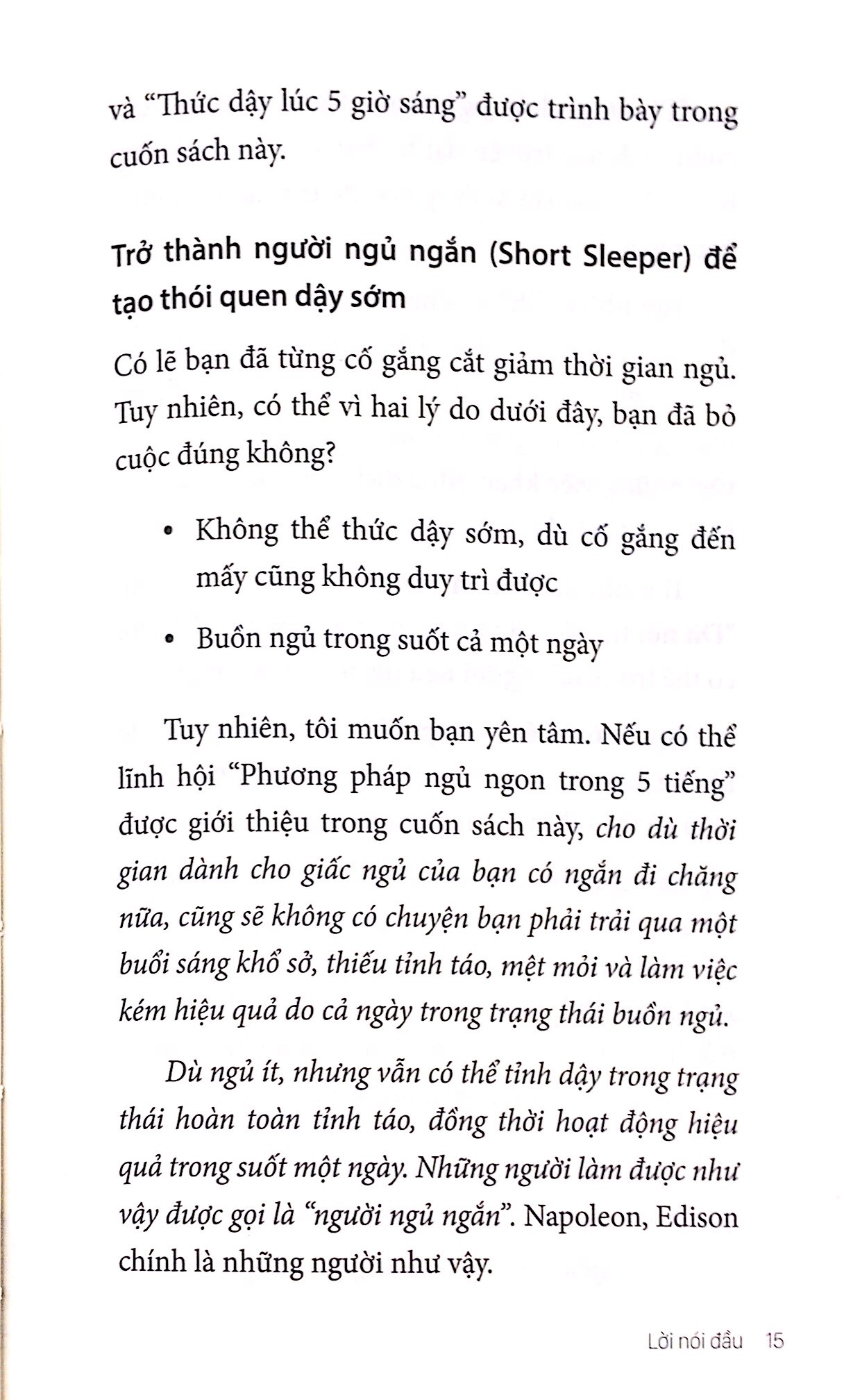 Tải sách Ngủ Ít Vẫn Khỏe - 5 Tiếng Là Đủ Sao Phải Là 8? PDF đọc ebook online, epub online, nghe sách nói audio miễn phí.