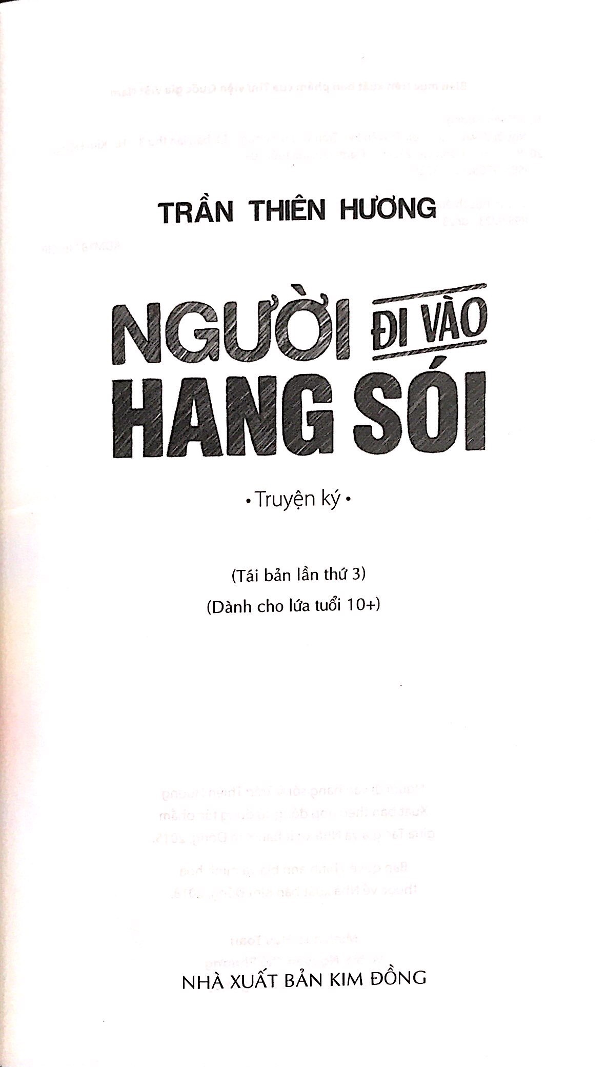 Người Đi Vào Hang Sói PDF