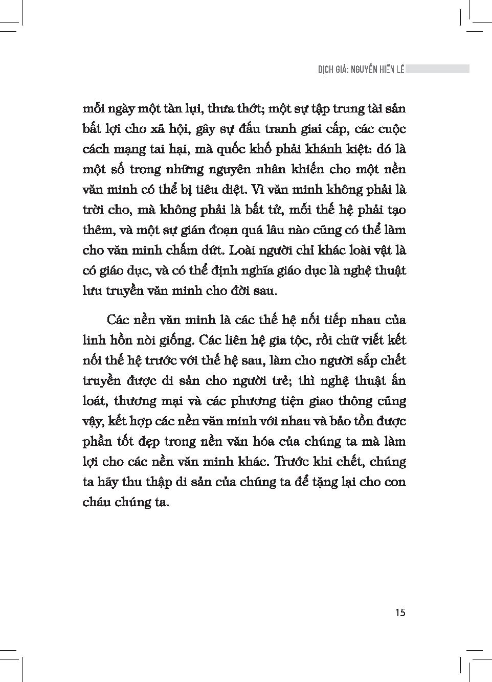 Nguồn Gốc Văn Minh - Nguyễn Hiến Lê PDF Nguồn Gốc Văn Minh - Nguyễn Hiến Lê PDF