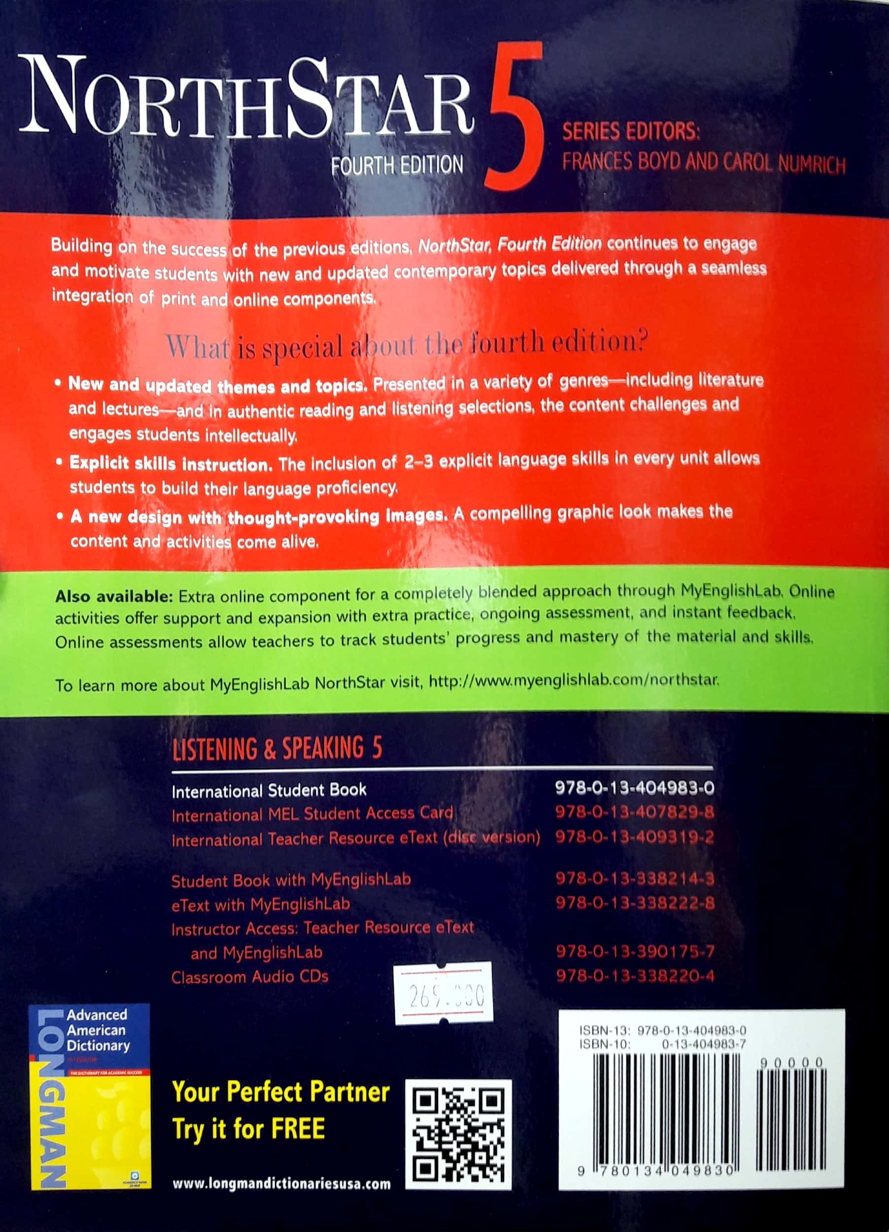 Northstar Listening and Speaking: Student Book 5 - FAHASA.COM