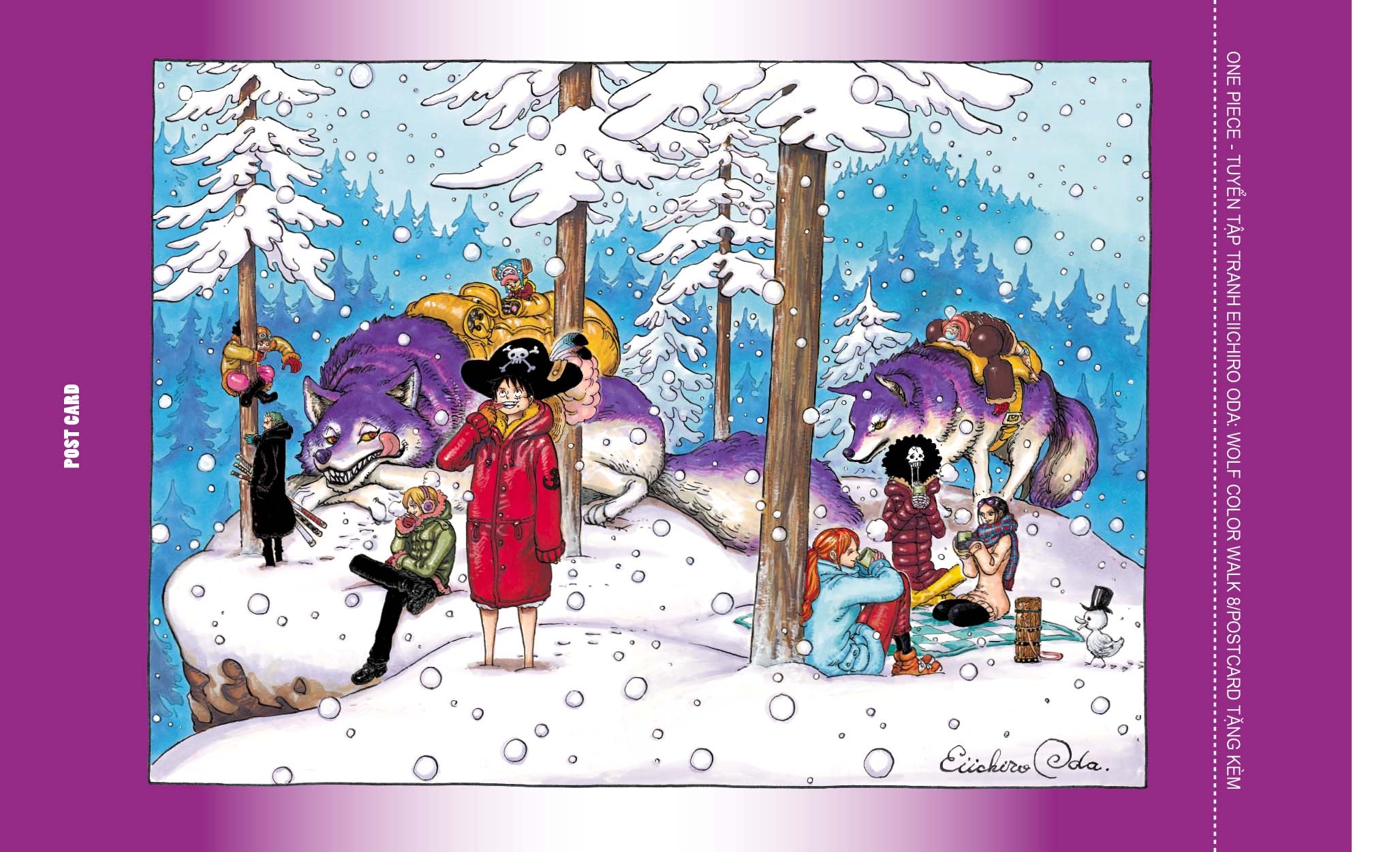 Truyện Tranh Tuyển Tập Tranh Eiichiro Oda - One Piece - Color Walk ...