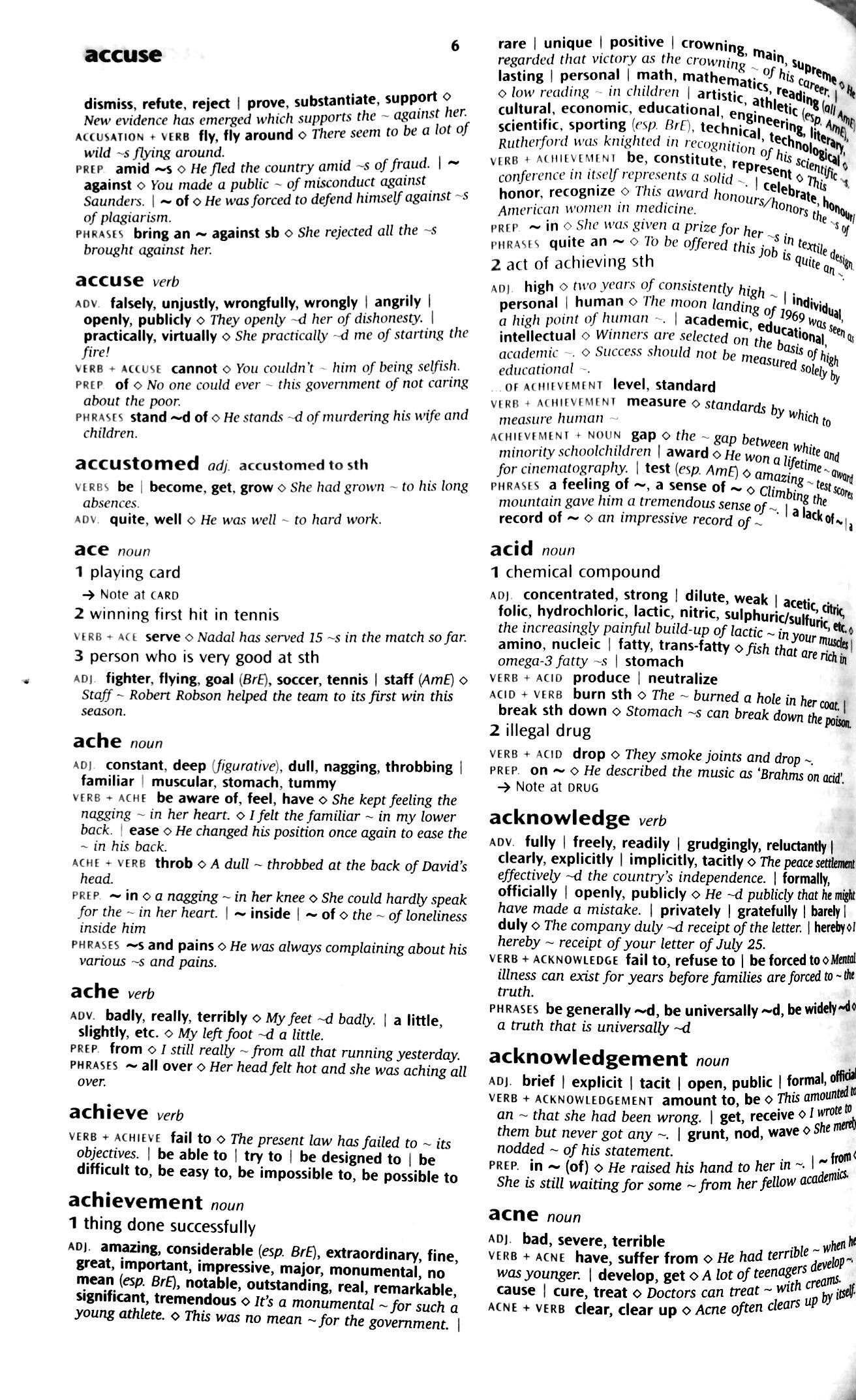 Oxford Collocations Dictionary Pack (Dictionary and CDROM)