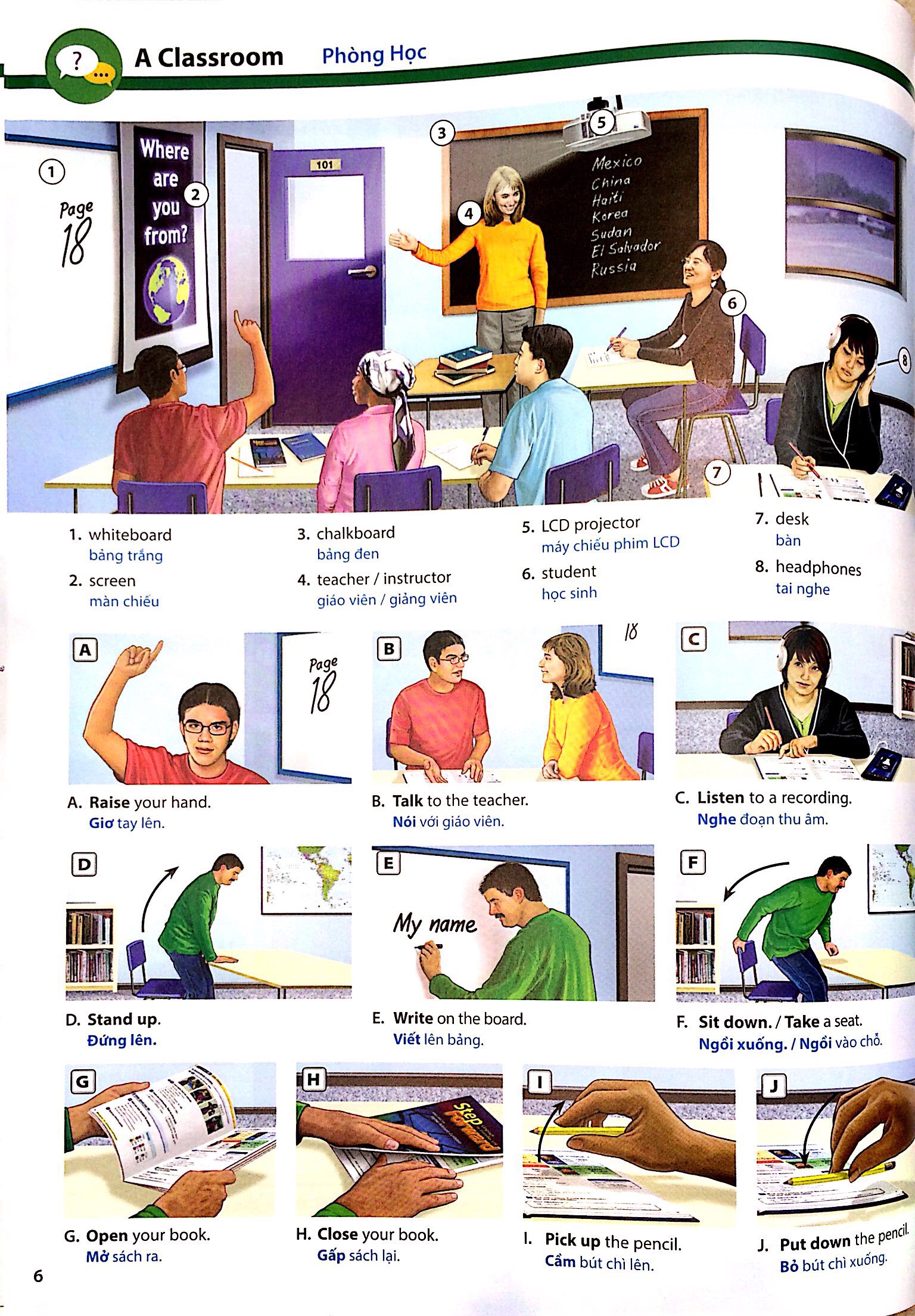 Oxford Picture Dictionary Third Edition English Vietnamese Edition