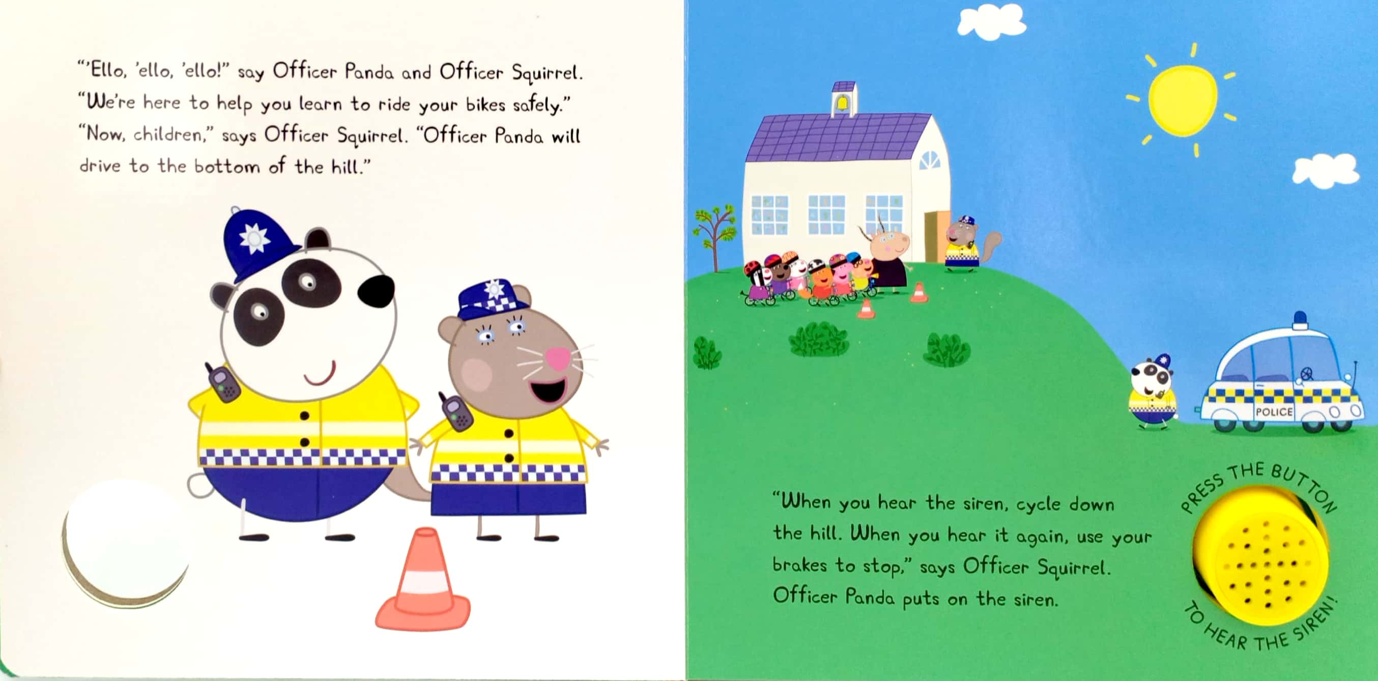 Peppa Pig Police Car Sound Book