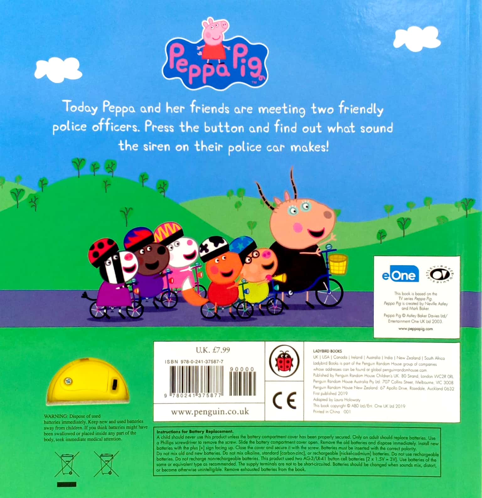 Peppa Pig Police Car Sound Book