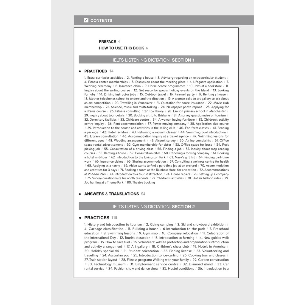 Bộ Perfect Ielts Listening Dictation Vol.2 PDF