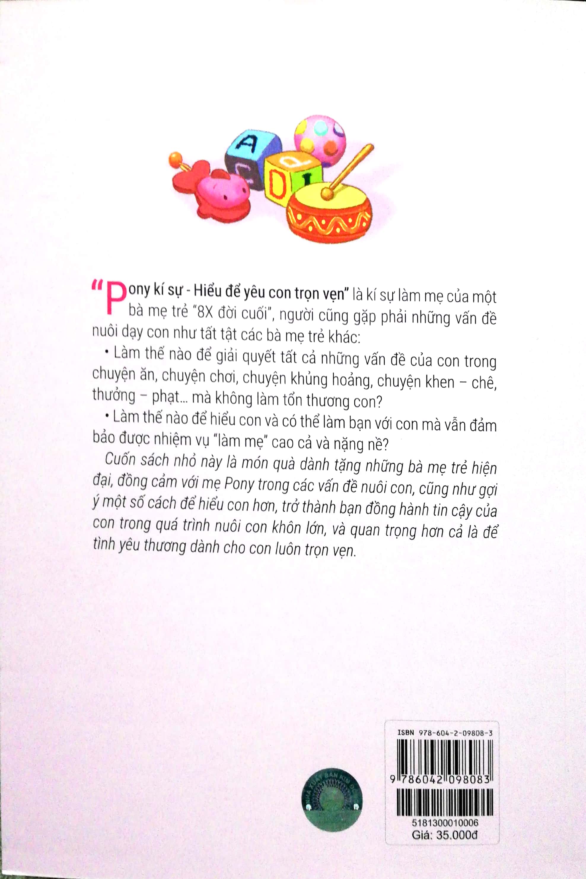 Pony Kí Sự - Hiểu Để Yêu Con Trọn Vẹn - Làm Bạn Với Con Từ 1-3 Tuổi PDF Pony Kí Sự - Hiểu Để Yêu Con Trọn Vẹn - Làm Bạn Với Con Từ 1-3 Tuổi PDF