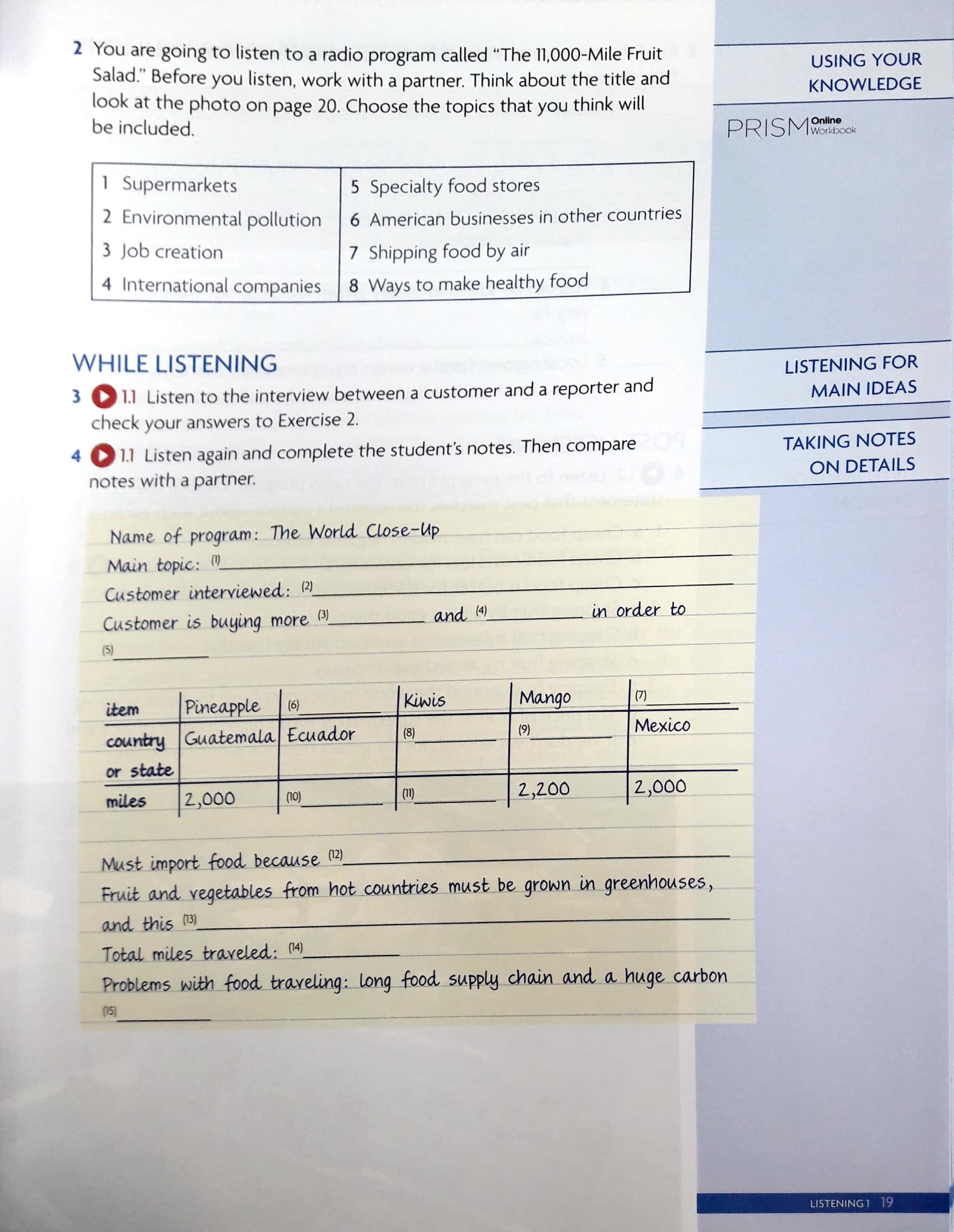 Prism Lvl 3 Listening&Speaking SB w OWB